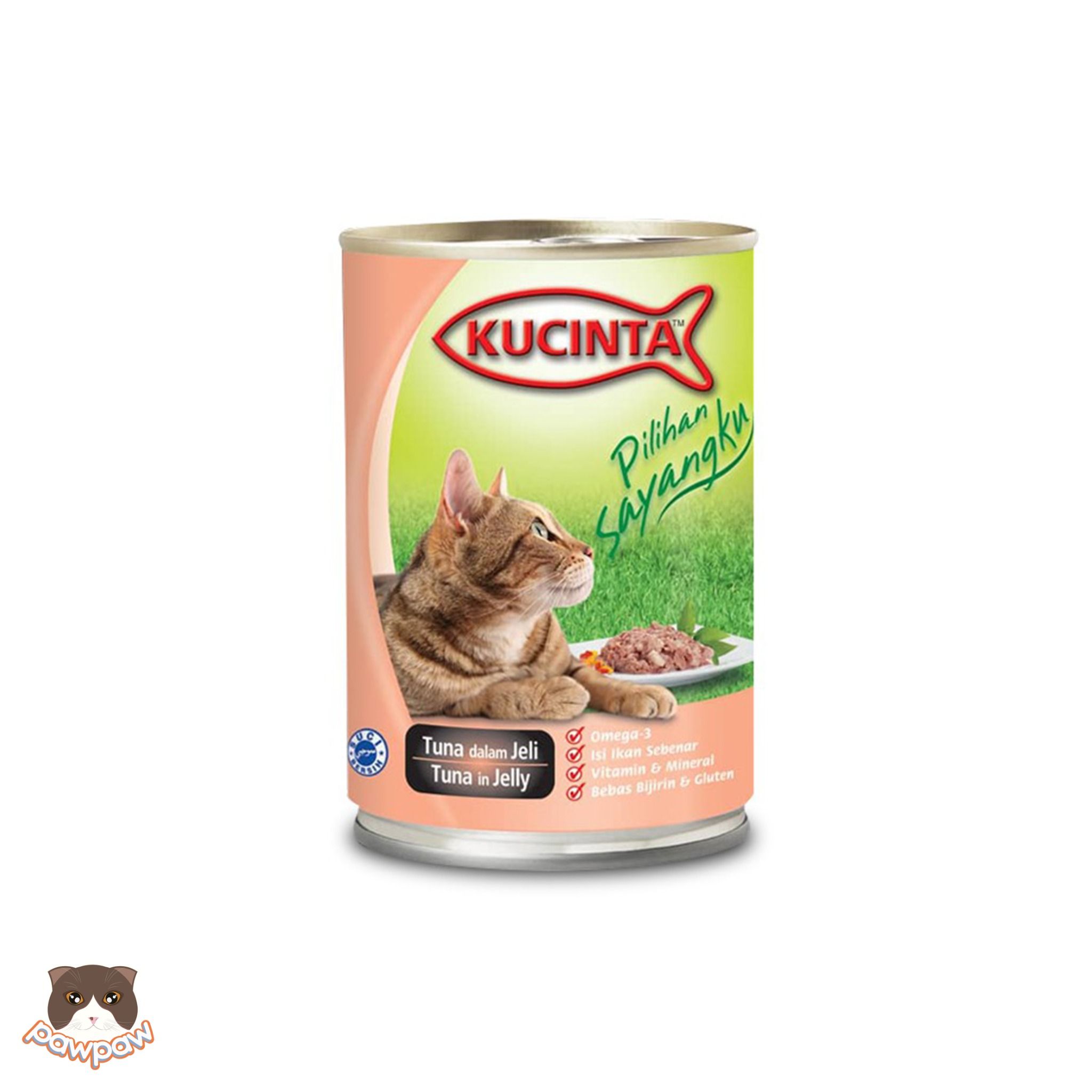  Pate Kucinta lon 400g cho mèo 