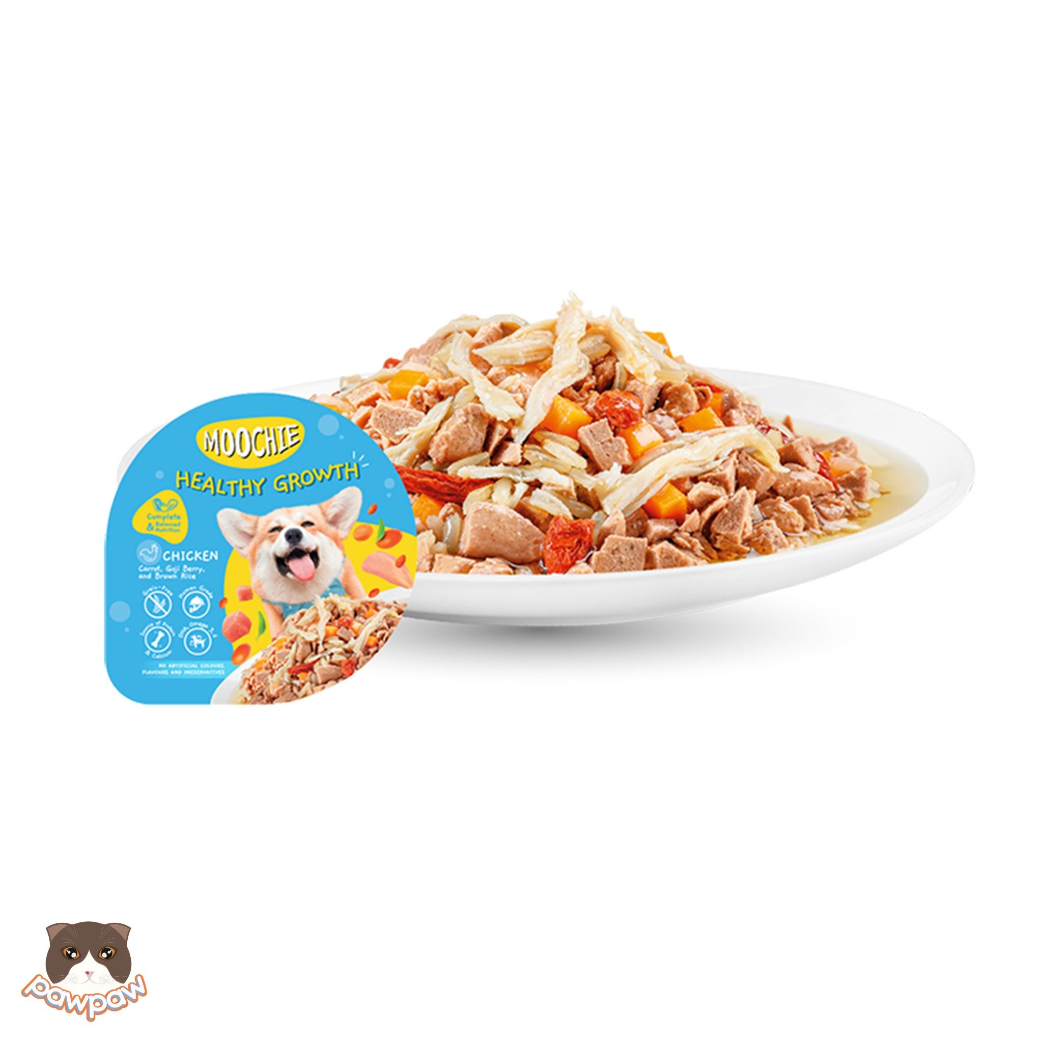 Pate Moochie hũ nhựa 85g cho chó