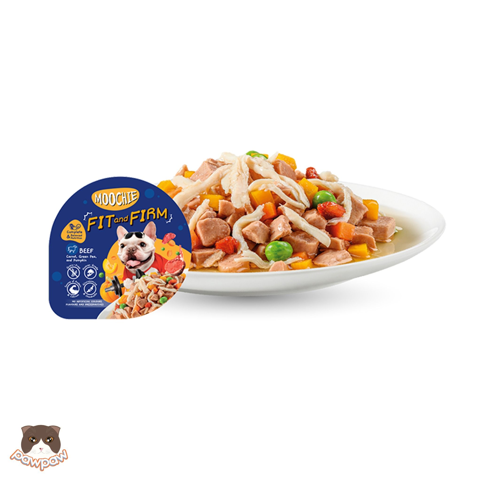 Pate Moochie hũ nhựa 85g cho chó