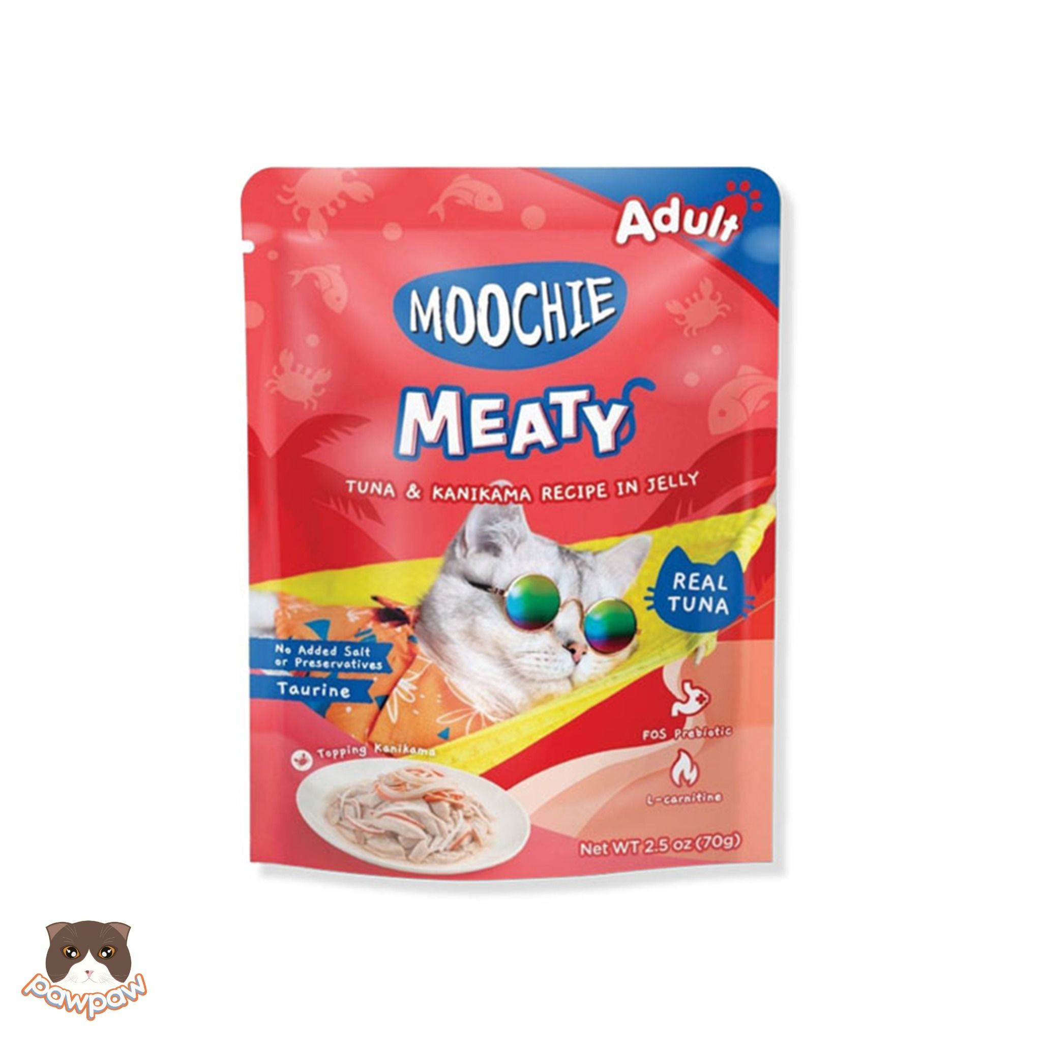 Pate Moochie Meaty 70g cho mèo
