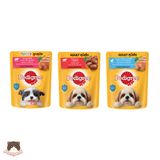  Pate Pedigree gói 80g nhiều vị cho chó 