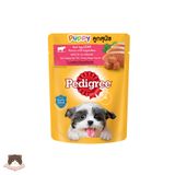  Pate Pedigree gói 80g nhiều vị cho chó 