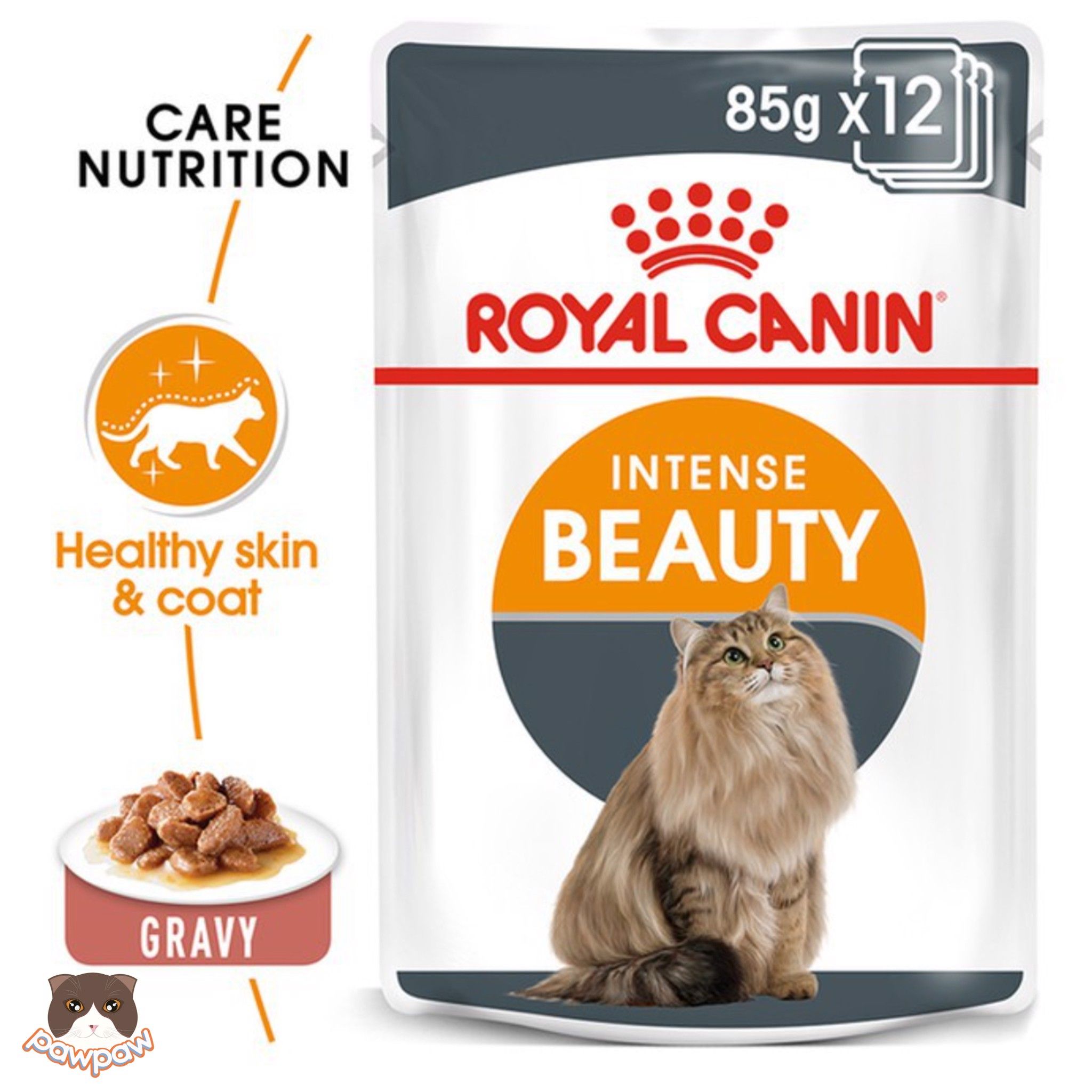 Pate bổ trợ lông da Royal Canin Intense Beauty 85g cho mèo