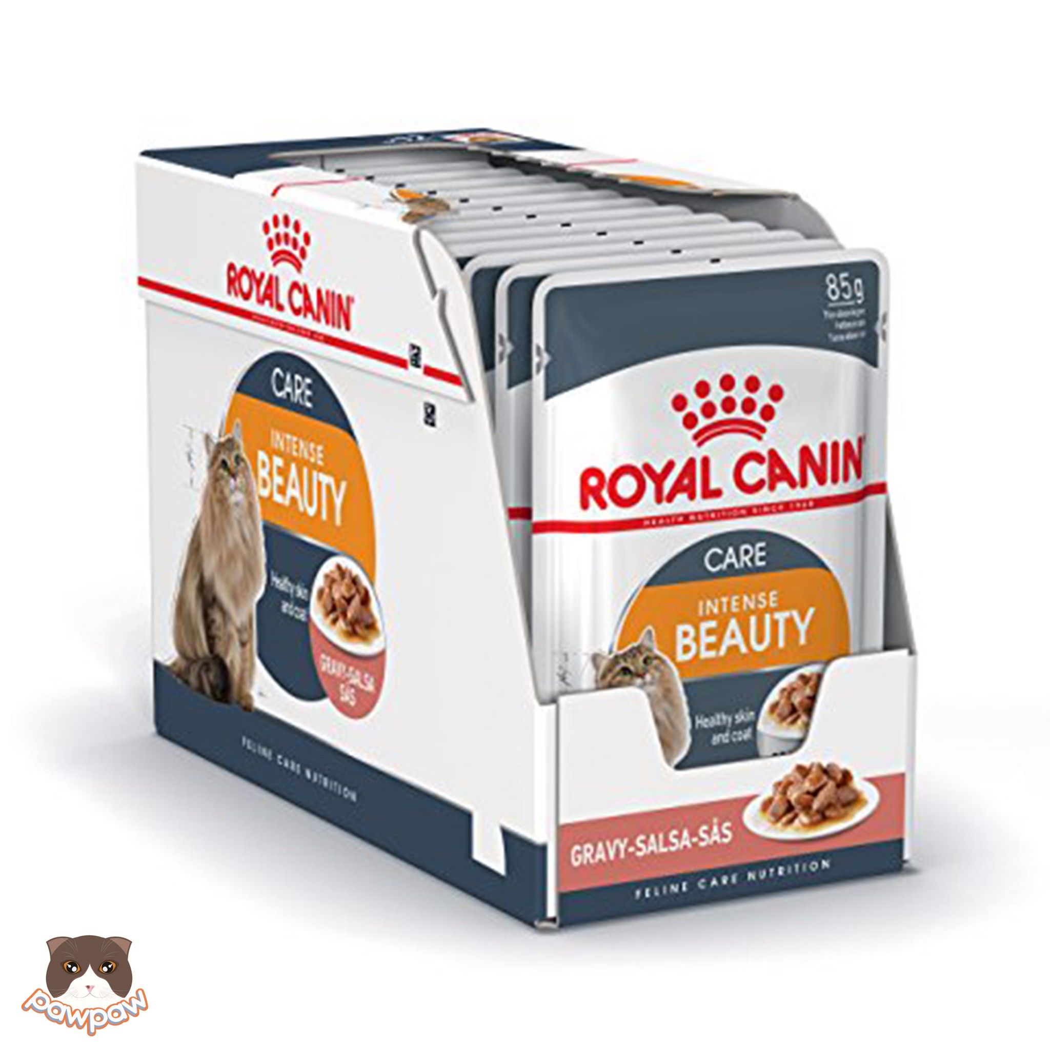 Pate bổ trợ lông da Royal Canin Intense Beauty 85g cho mèo