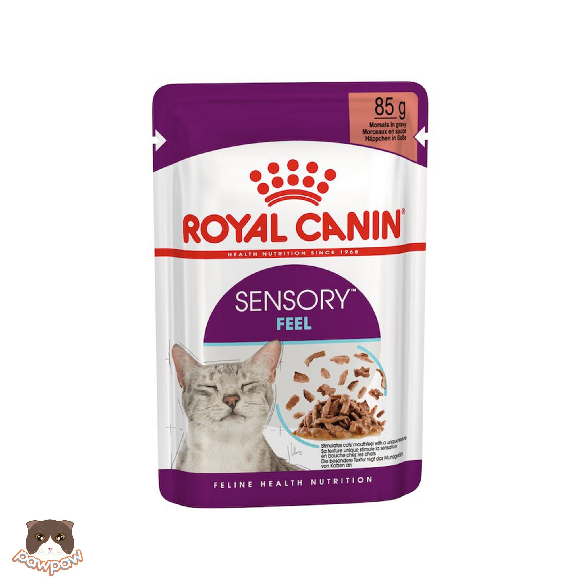 Pate kích thích giác quan Royal Canin Sensory 85g cho mèo