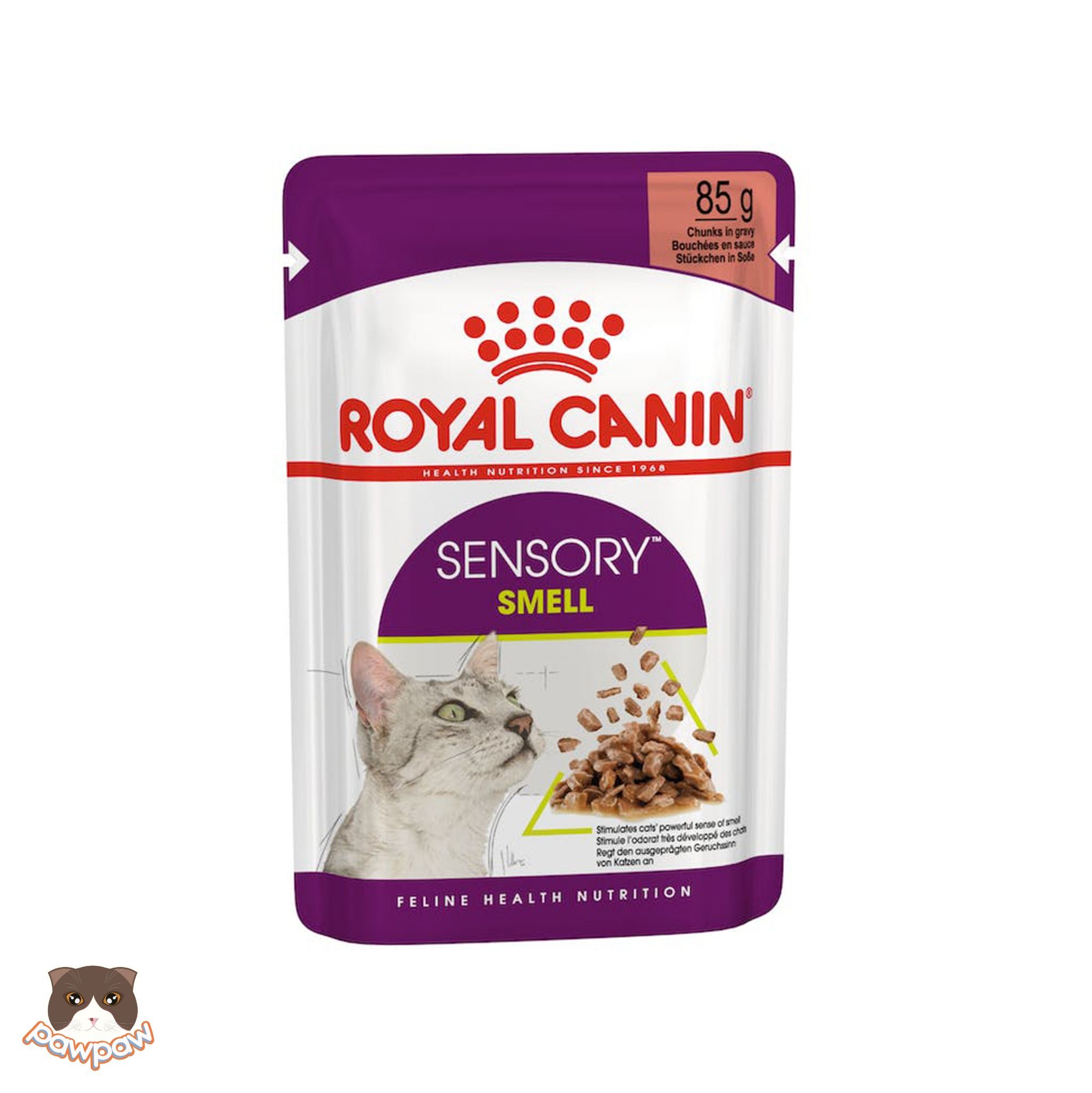 Pate kích thích giác quan Royal Canin Sensory 85g cho mèo