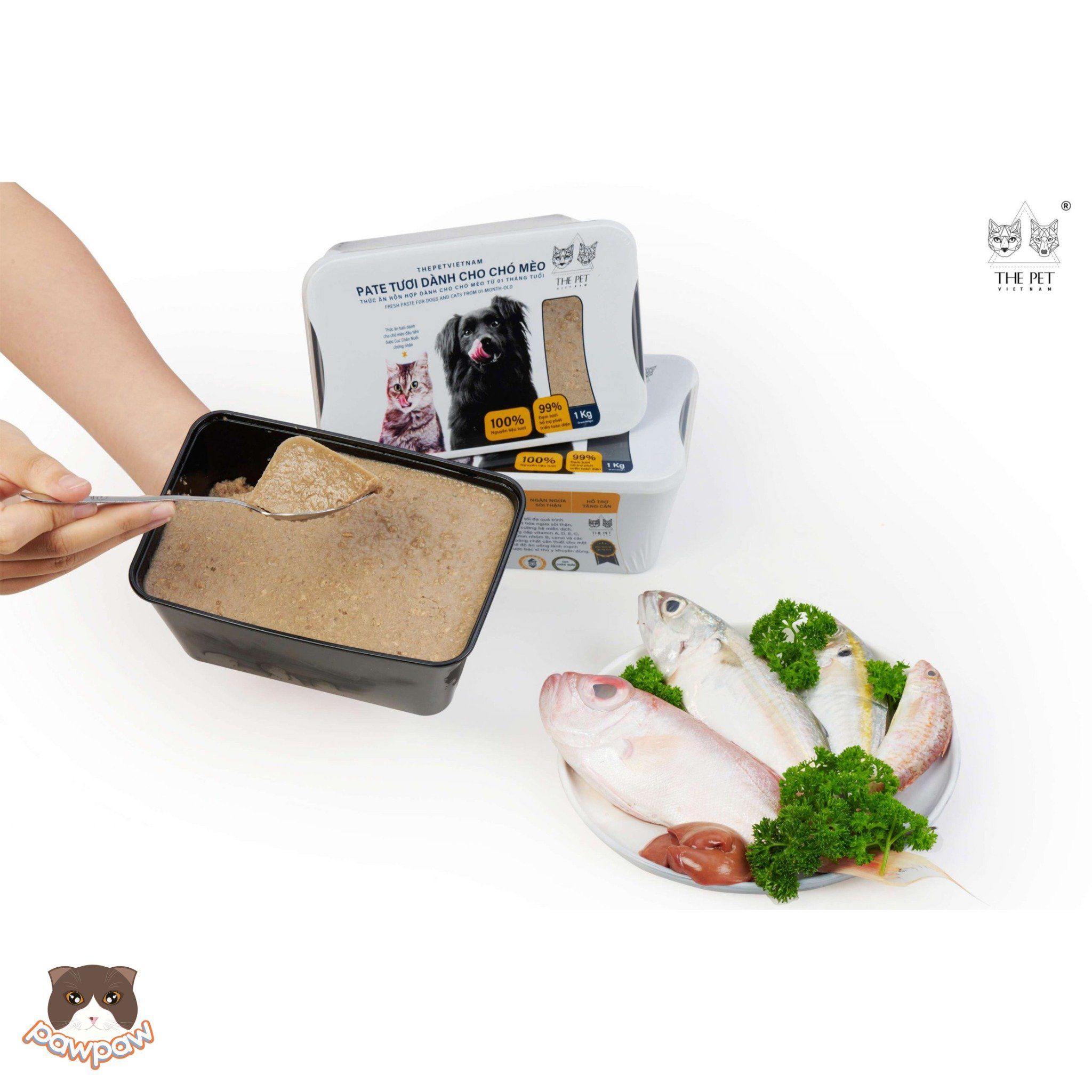 Pate tươi The Pet cho chó mèo