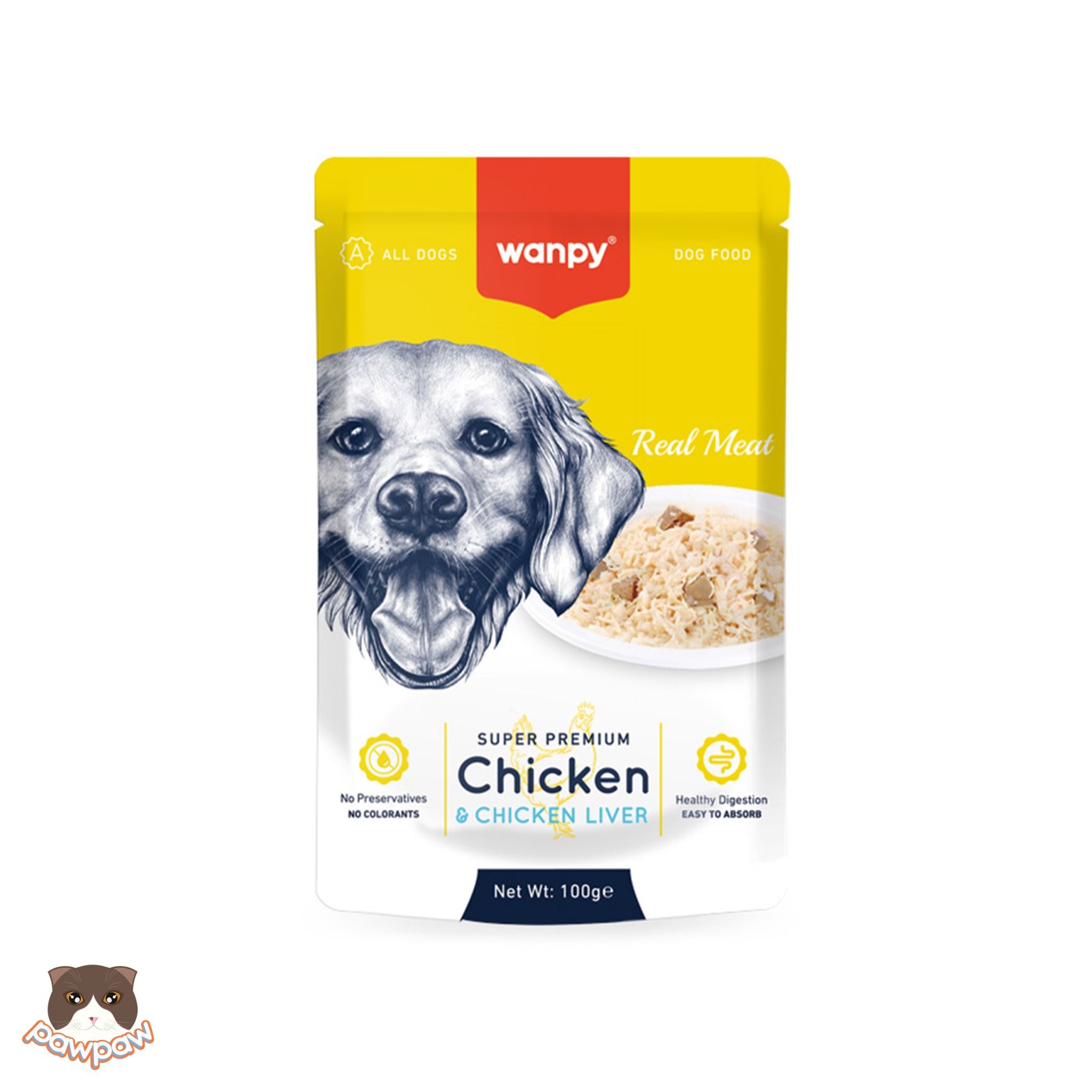 Pate Wanpy Super Premium 100g cho chó