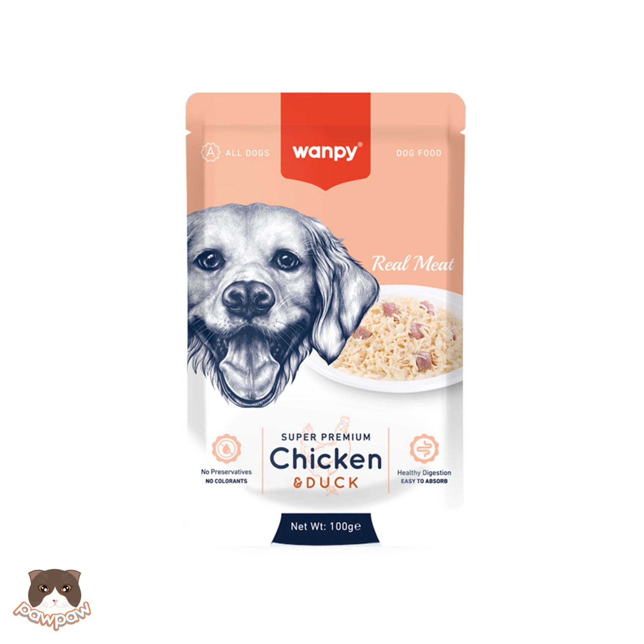 Pate Wanpy Super Premium 100g cho chó