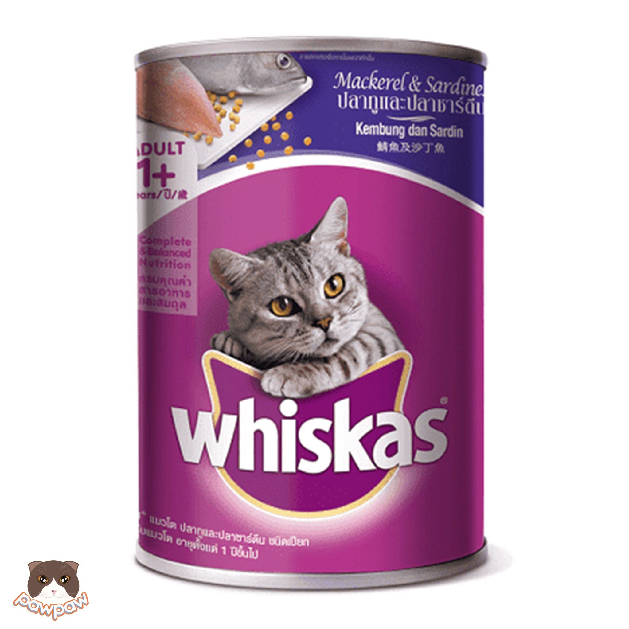 Pate Whiskas lon 400g cho mèo