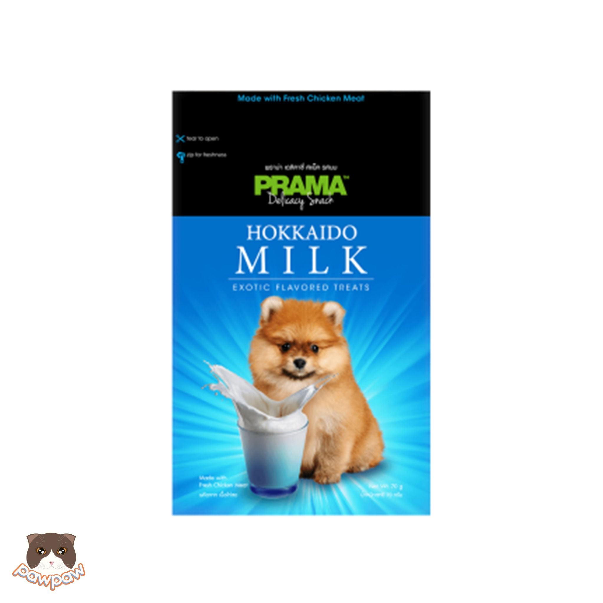 Snack Prama gà mềm nhiều vị cho chó
