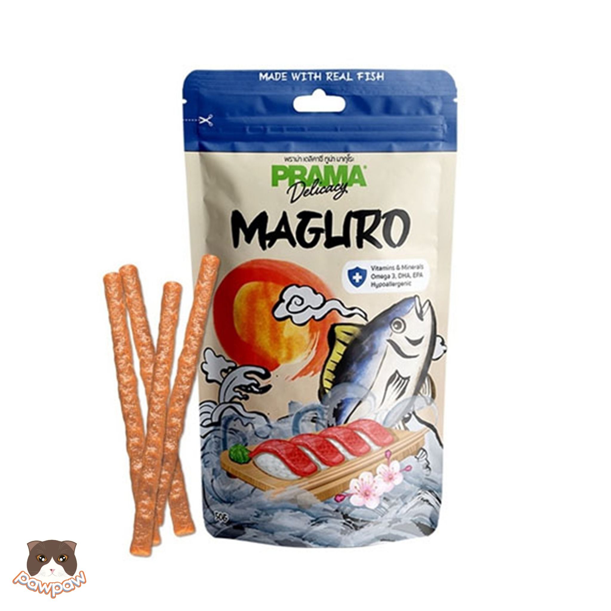  Snack Prama gà mềm nhiều vị cho chó 