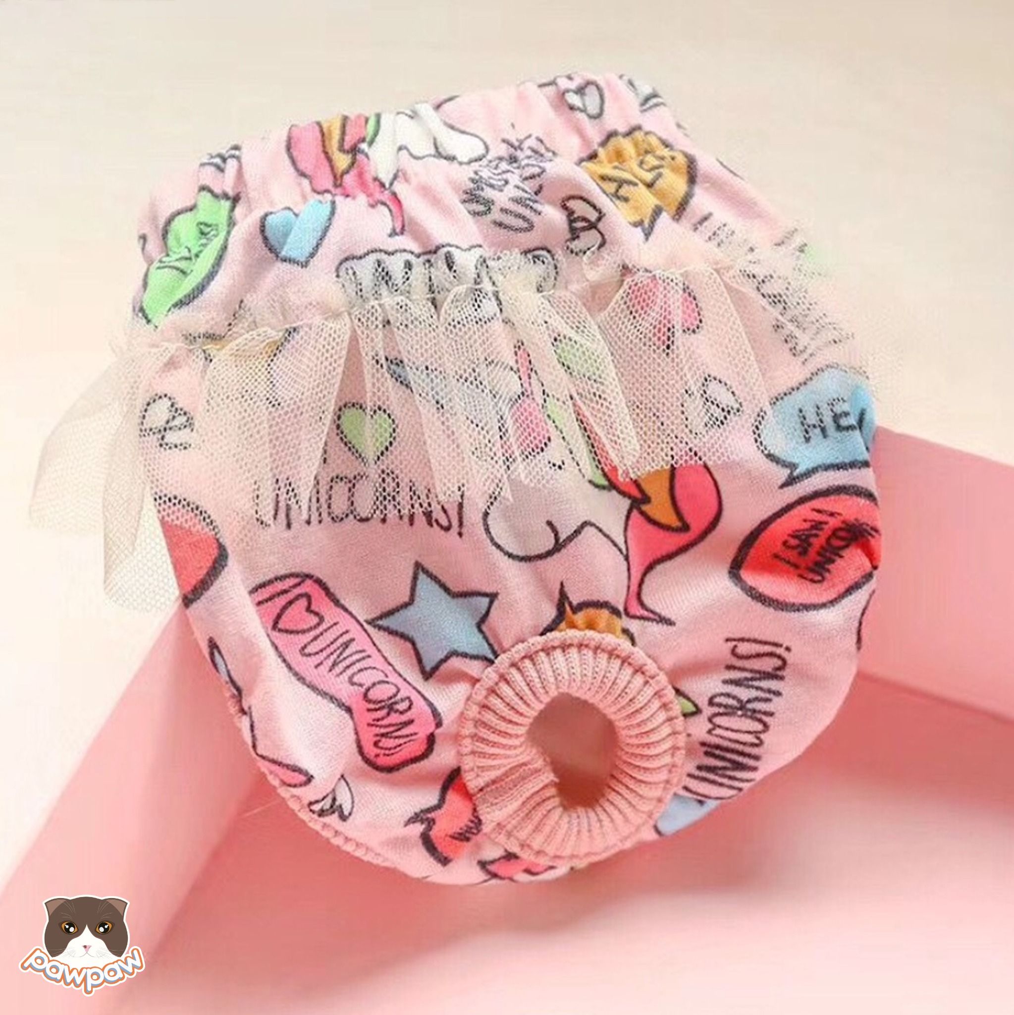 Quần chip ren cho chó cái