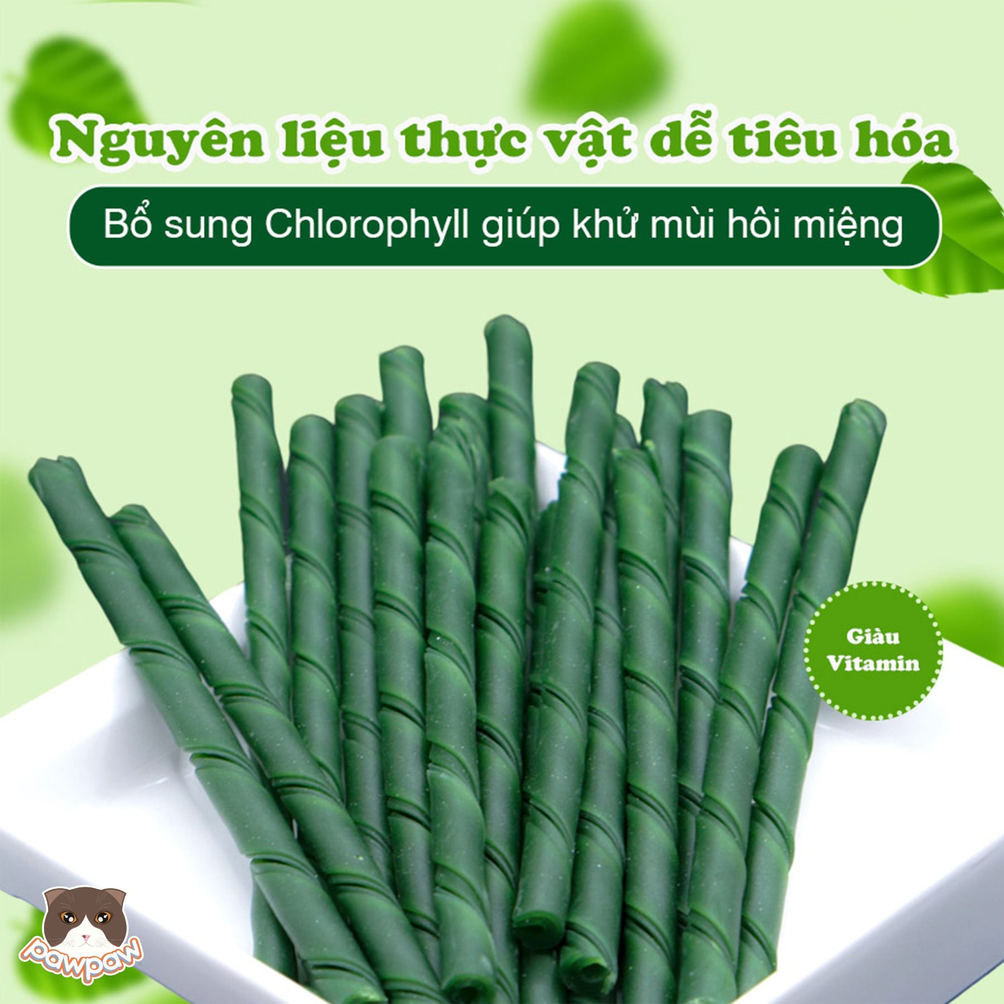 Que gặm thơm miệng Doggyman 120g cho chó