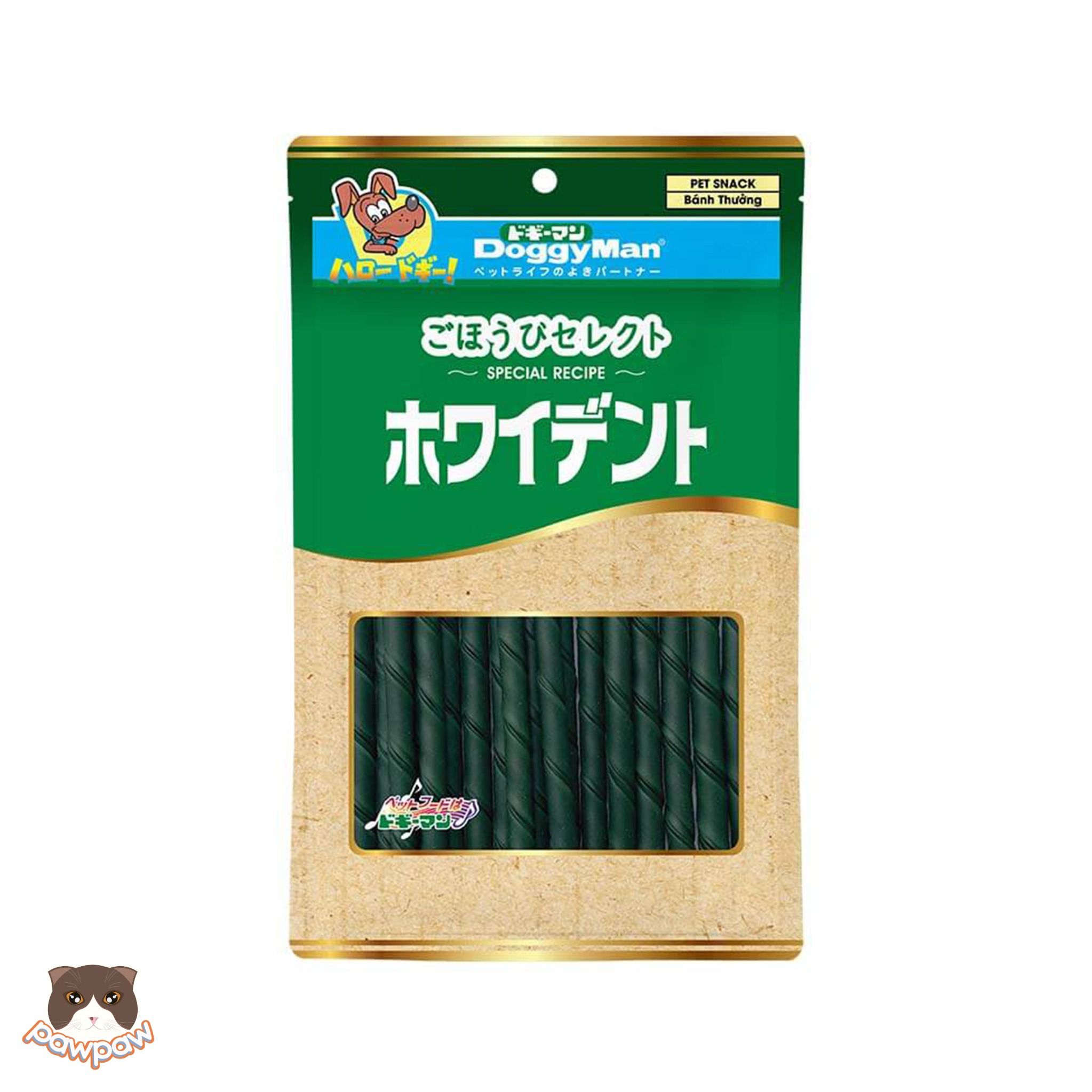 Que gặm thơm miệng Doggyman 120g cho chó