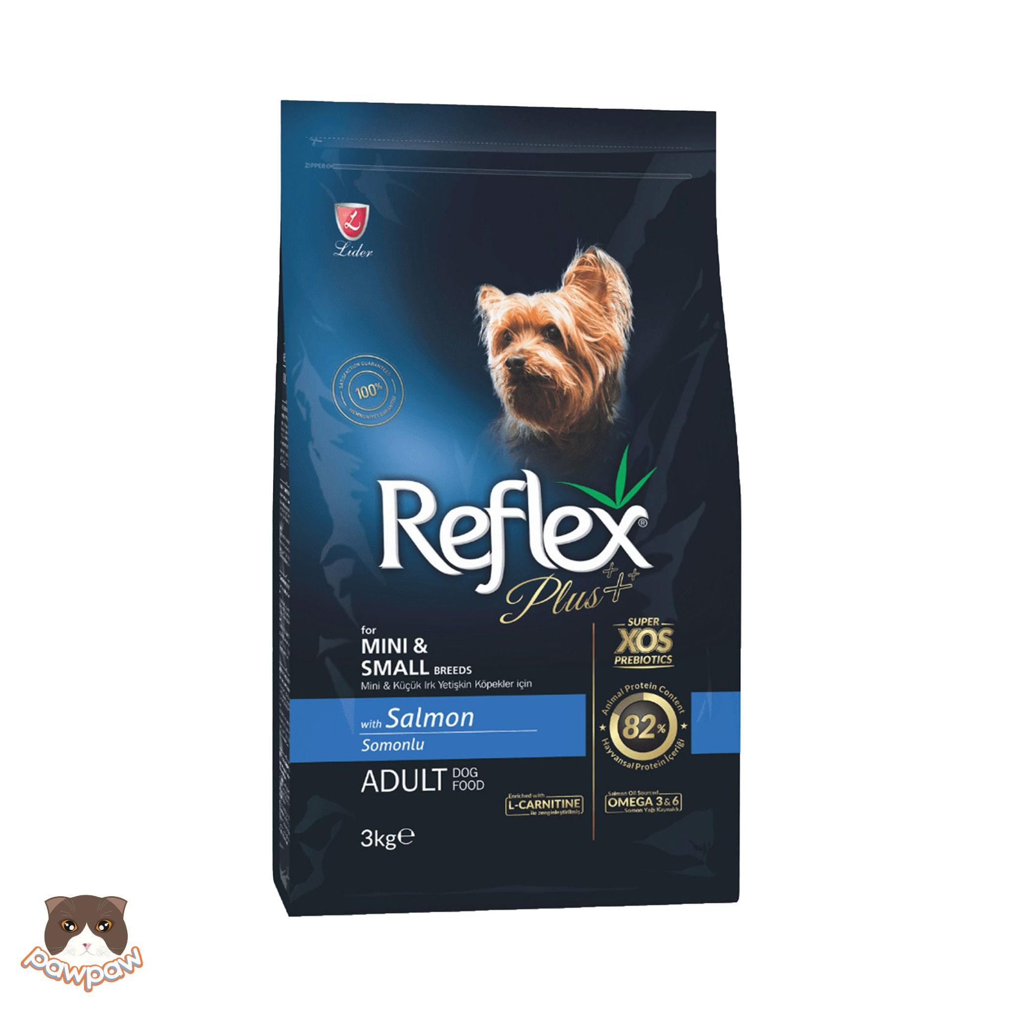  Hạt Reflex Plus Mini Small Breed Adult 3kg cho chó trưởng thành giống nhỏ 
