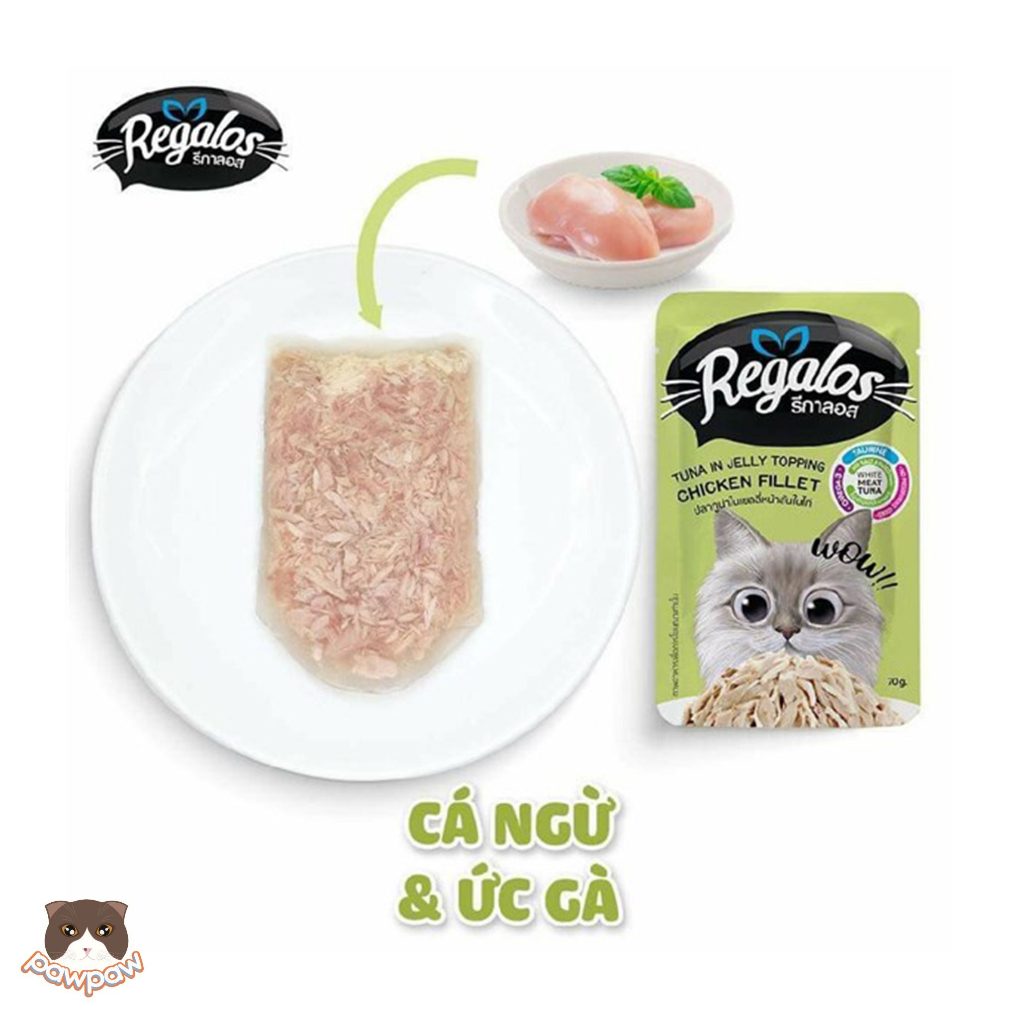 Pate Regalos 70g cho mèo