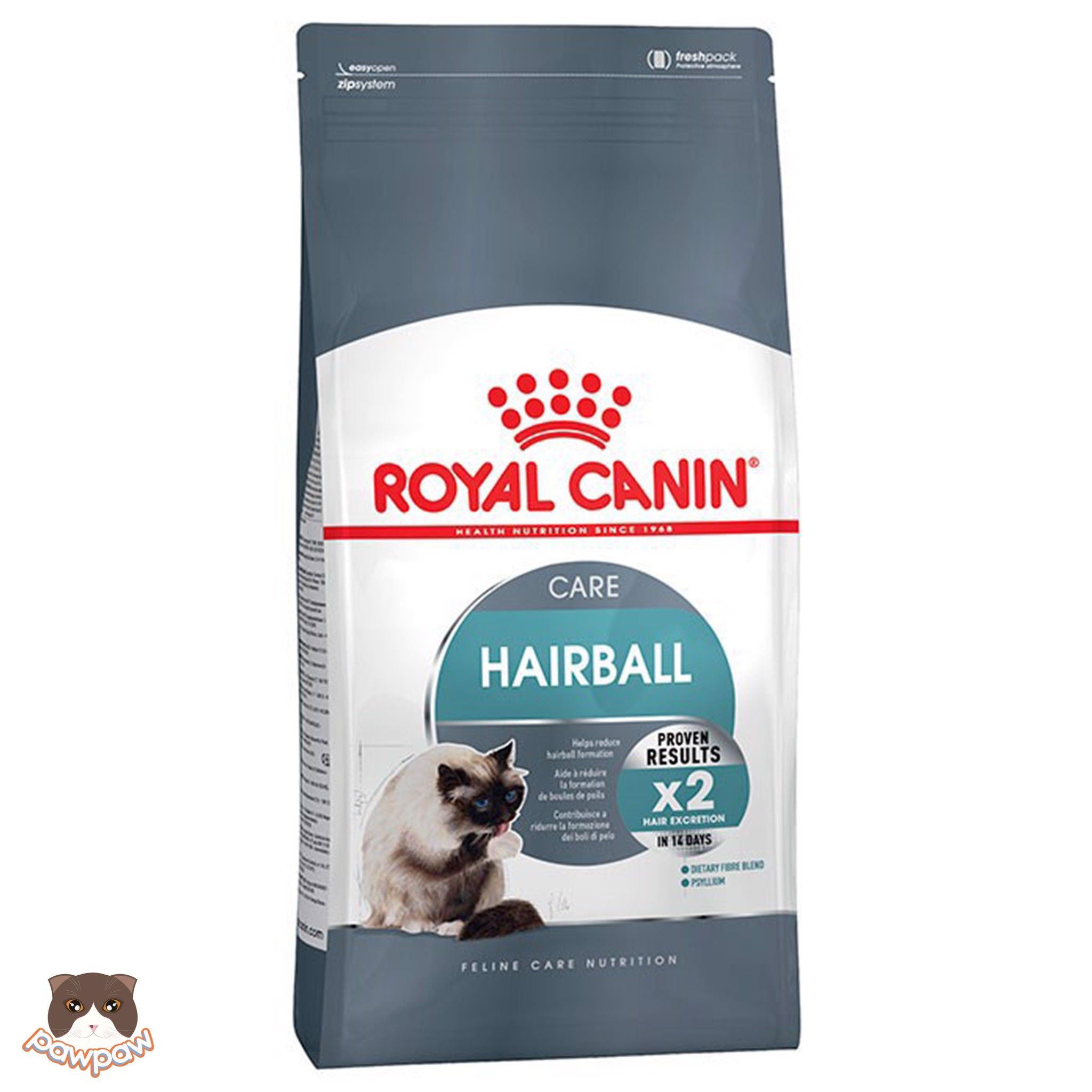 Hạt tiêu búi lông Royal Canin Hairball Care cho mèo trưởng thành