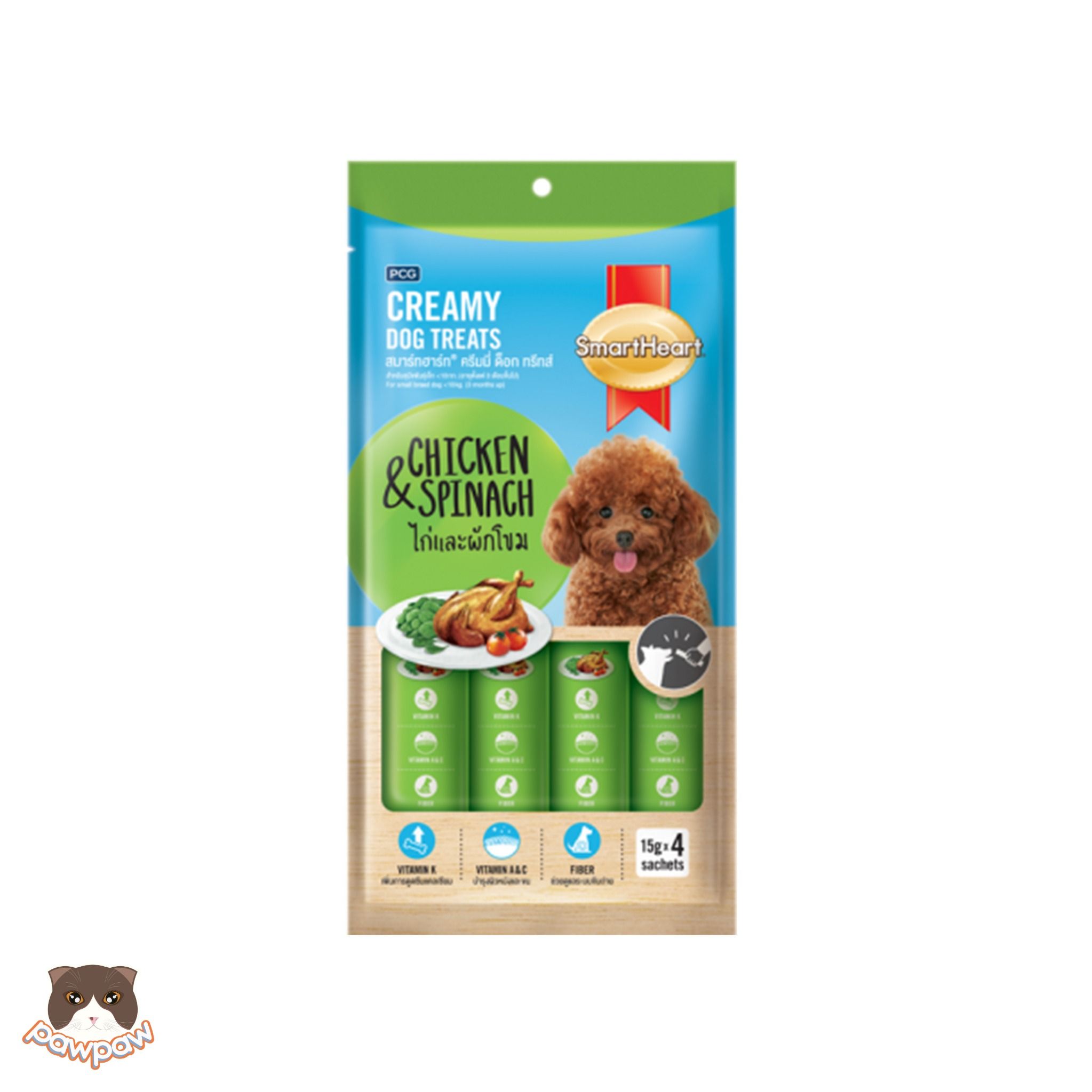 Súp thưởng Smartheart Creamy 60g cho chó