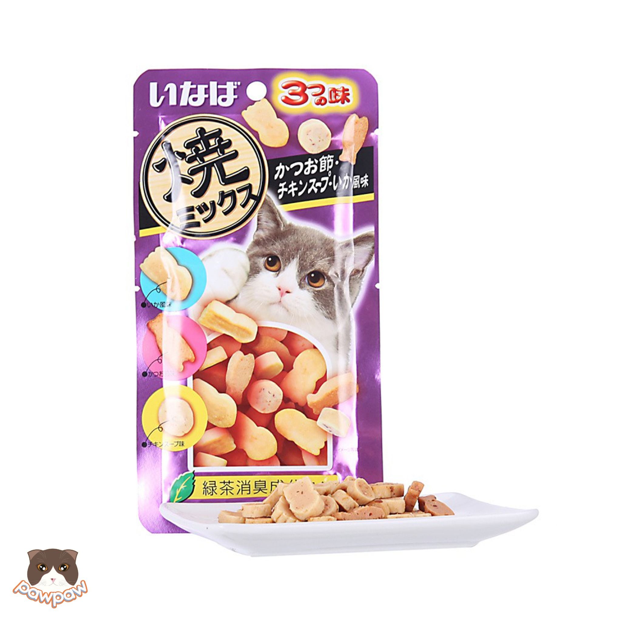 Snack mềm có nhân Ciao Inaba 25g cho mèo