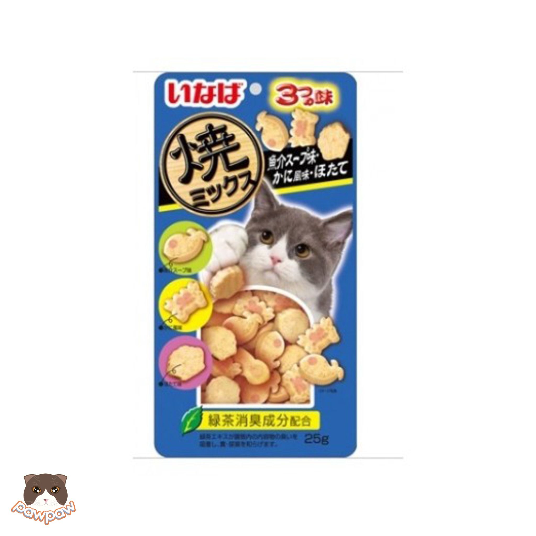 Snack mềm có nhân Ciao Inaba 25g cho mèo