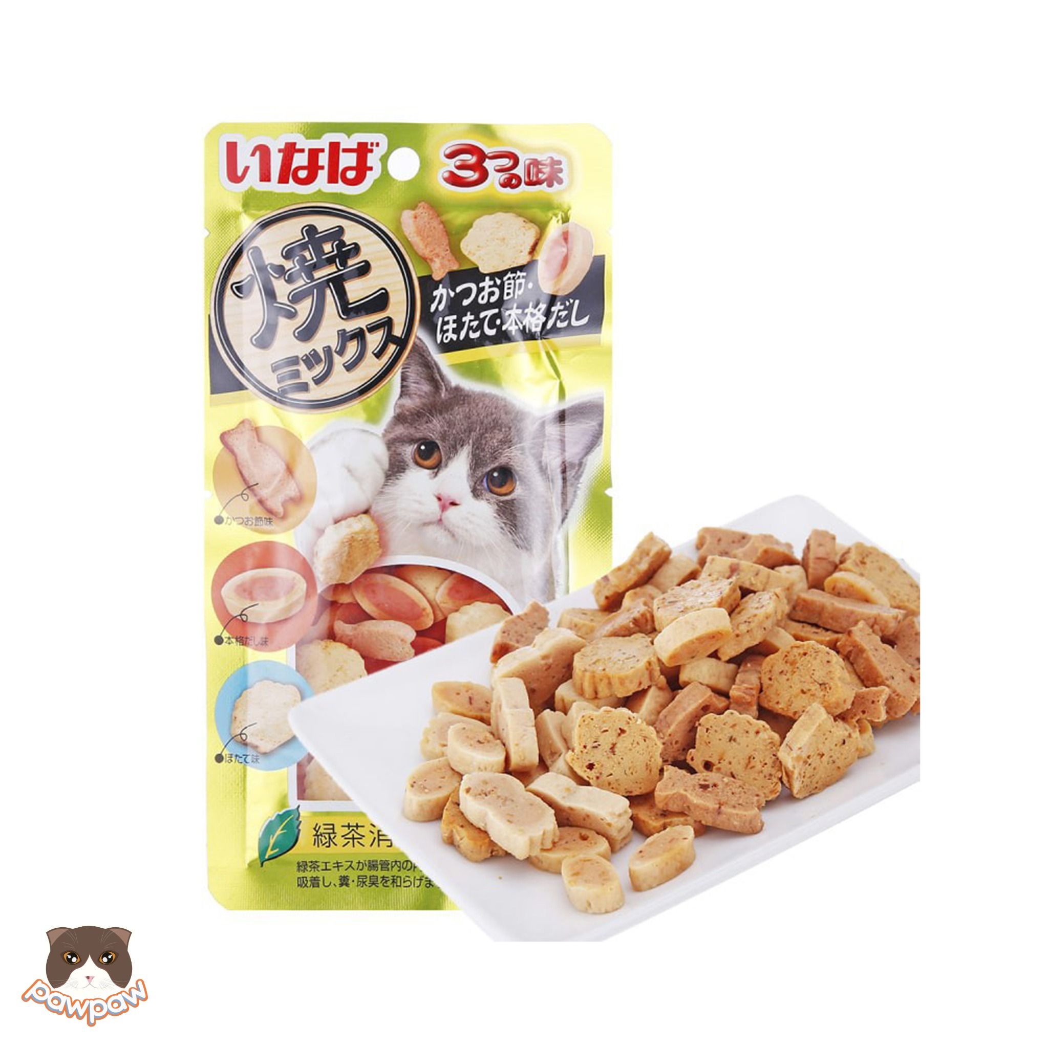 Snack mềm có nhân Ciao Inaba 25g cho mèo