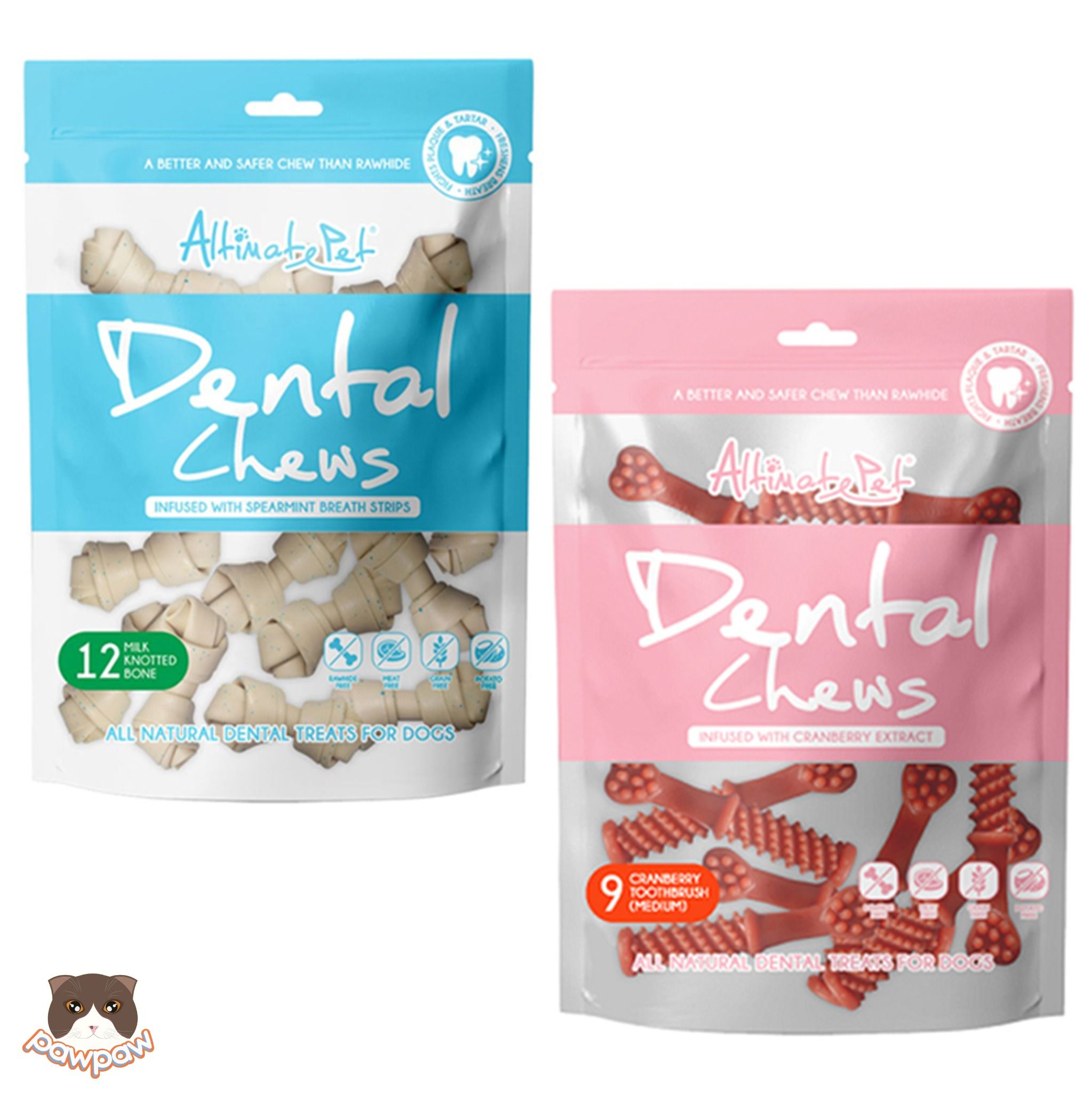 Snack gặm sạch răng Dental Chew 150g cho chó
