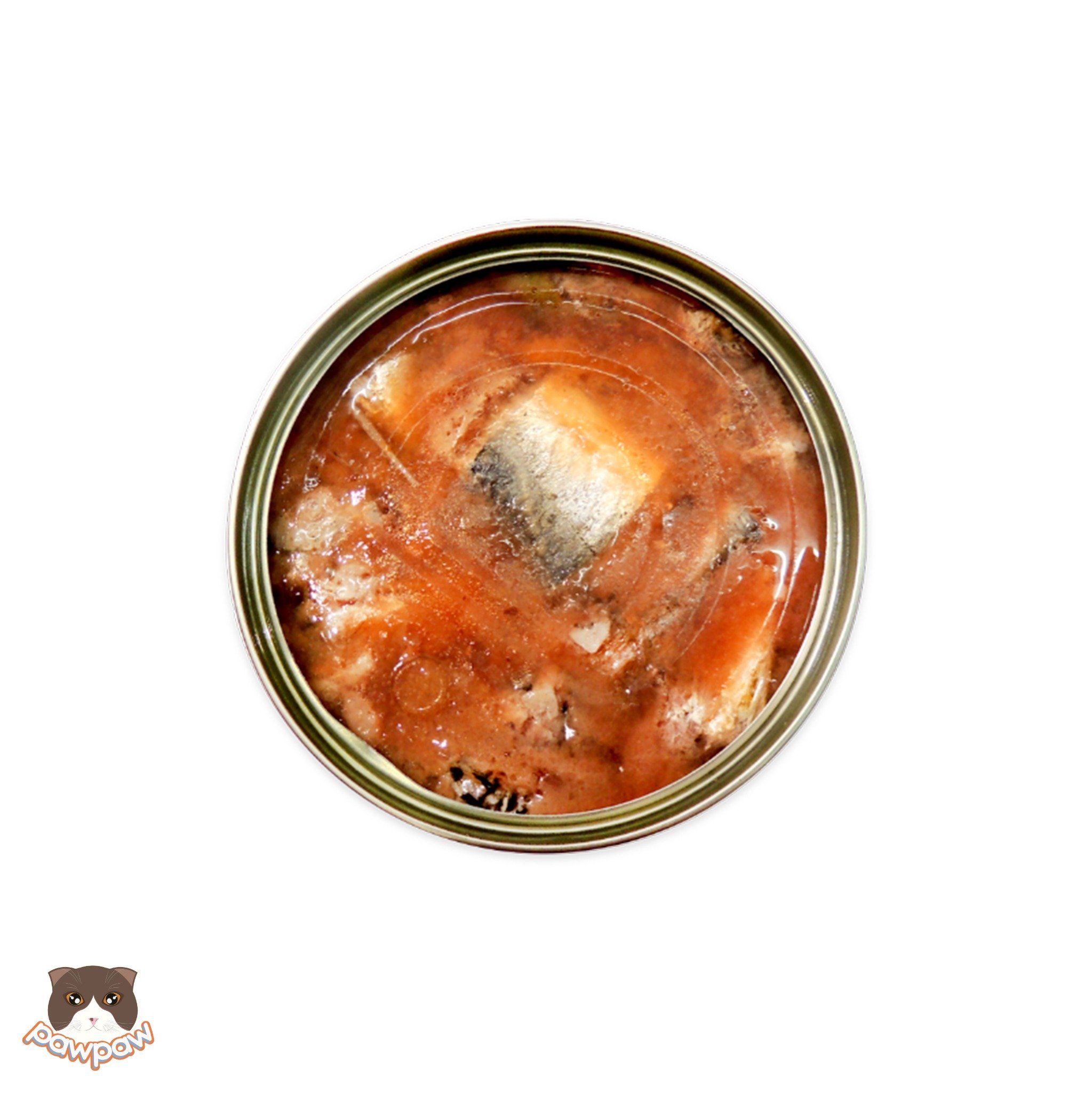 Pate Snappy Tom Real Meat lon 400gr cho mèo