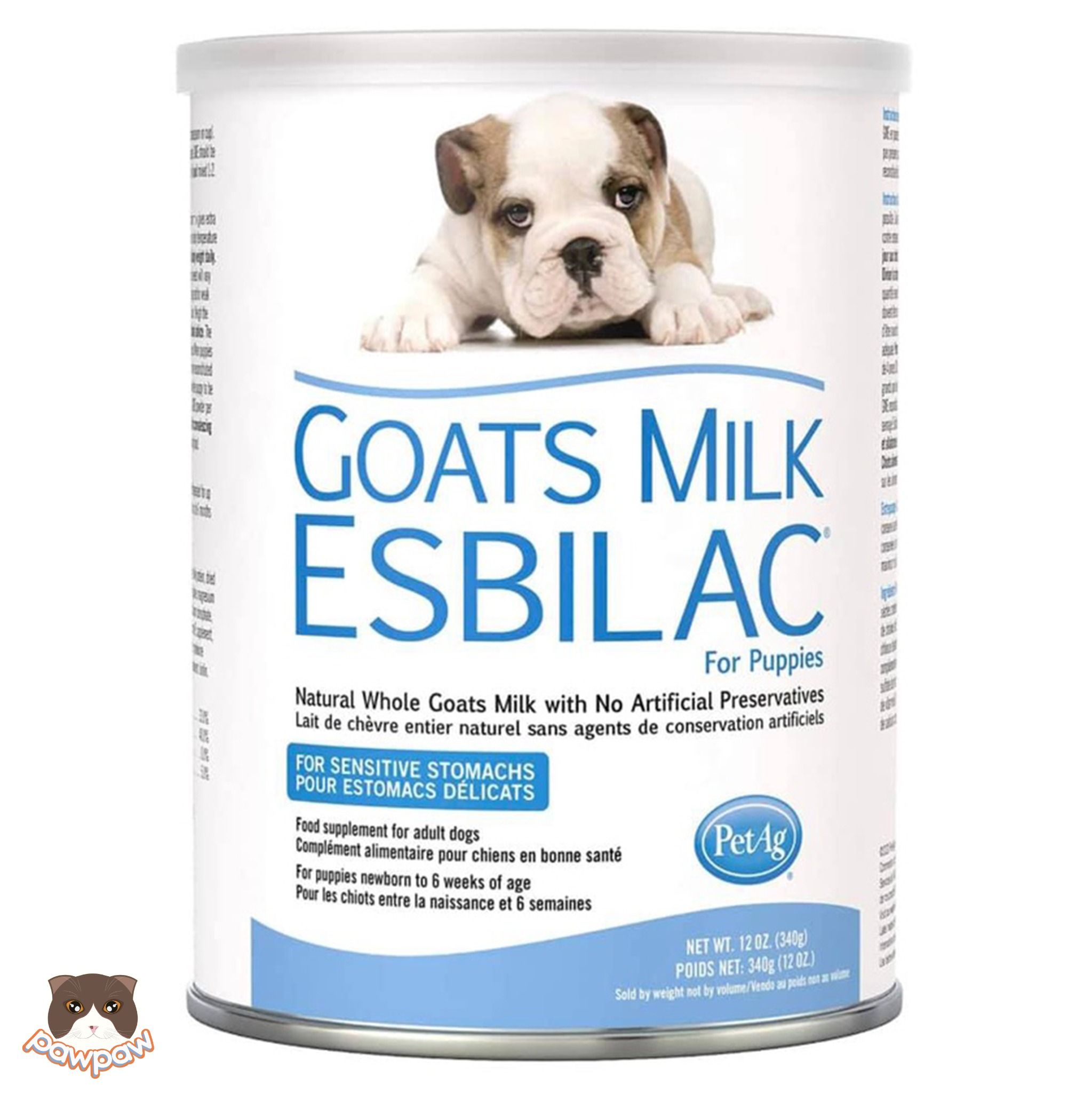  Sữa dê ESBILAC Goats Milk 340g dạng bột cho chó 