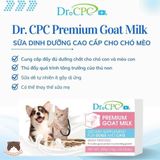  Sữa dê Dr.CPC Premium Goat Milk cho chó mèo (1 gói) 