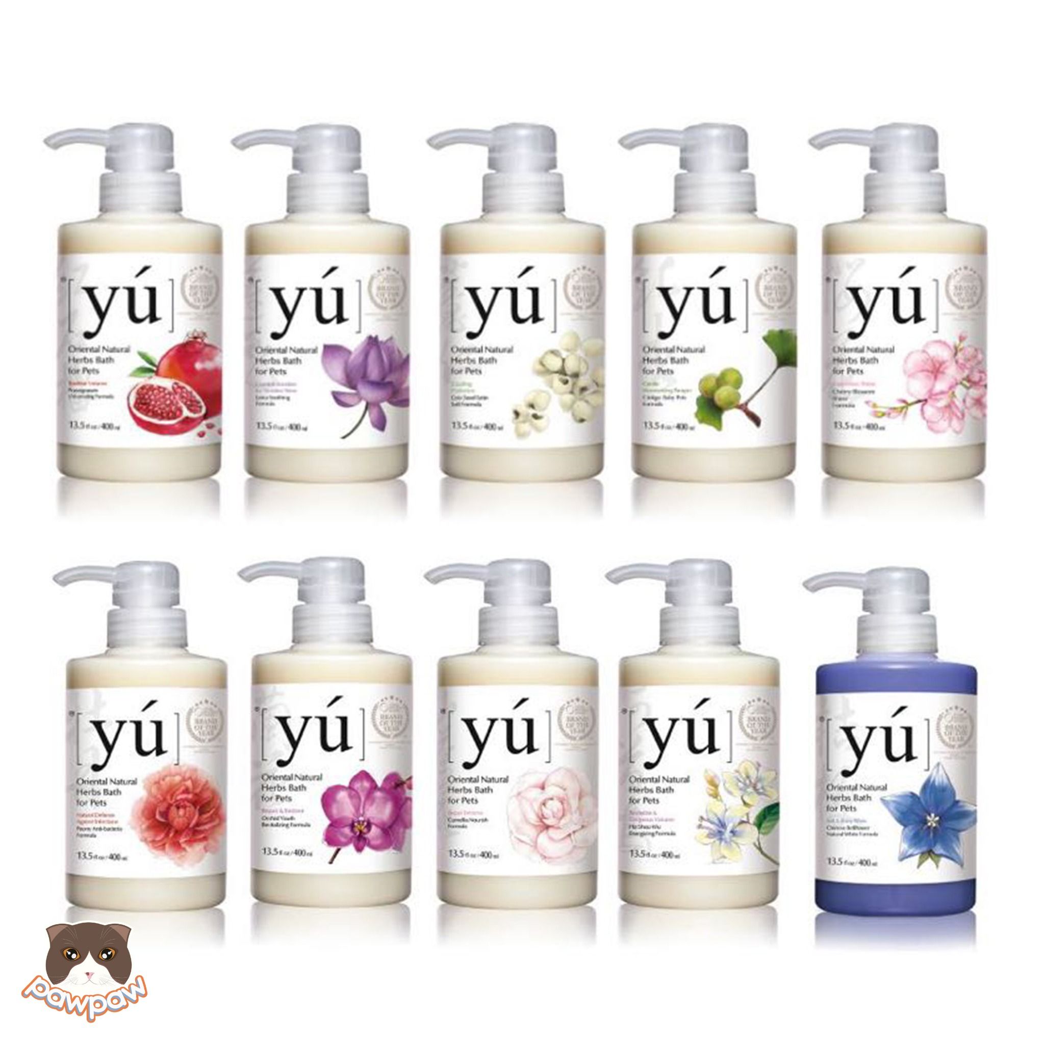 Sữa tắm Yú giữ hương lâu cho chó mèo