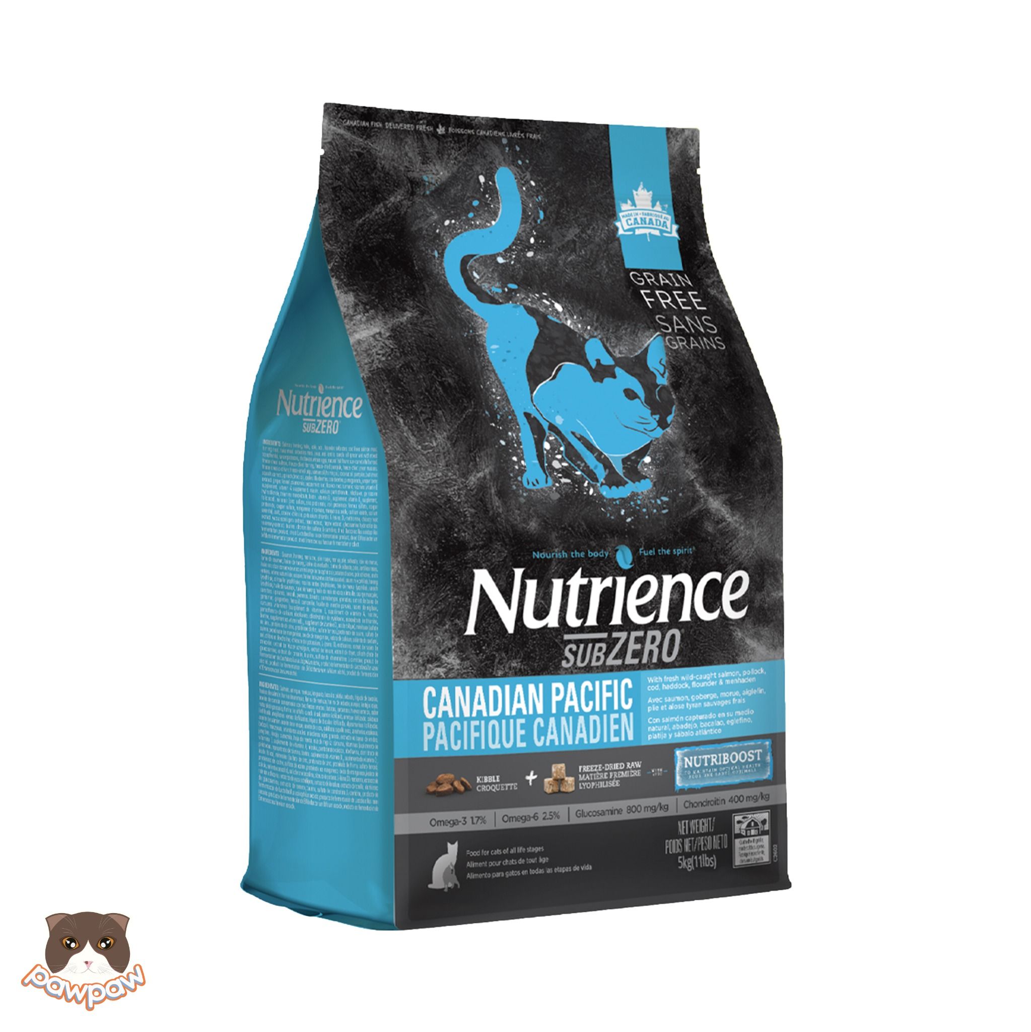  Hạt Nutrience Subzero cho mèo mọi độ tuổi 