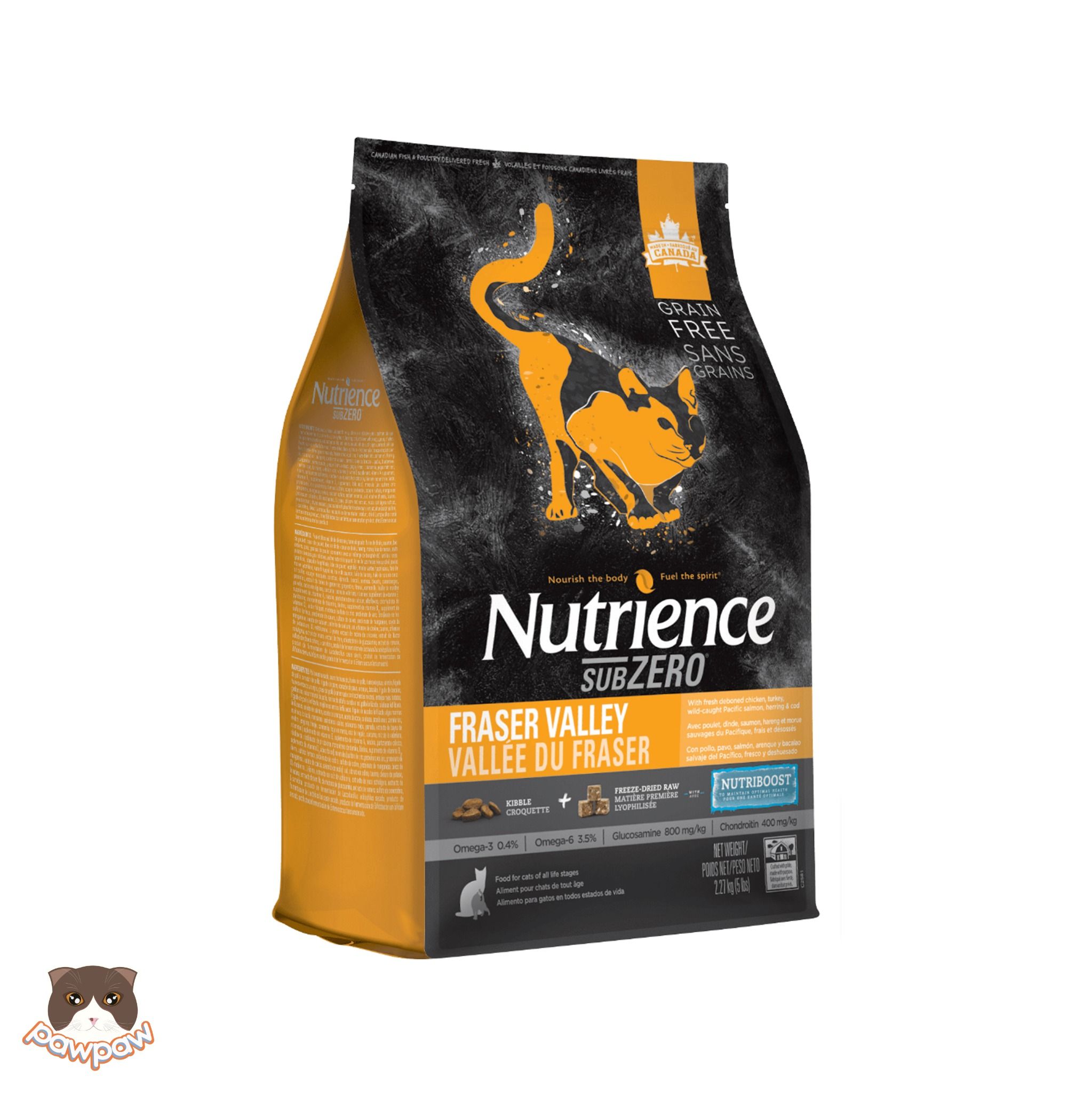  Hạt Nutrience Subzero cho mèo mọi độ tuổi 