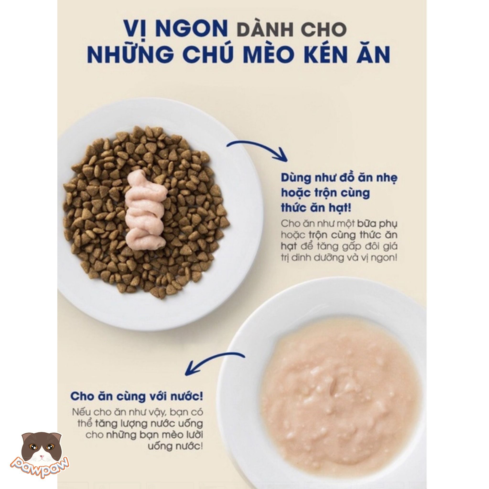 Súp thưởng Nutri Plan 4 thanh cho mèo