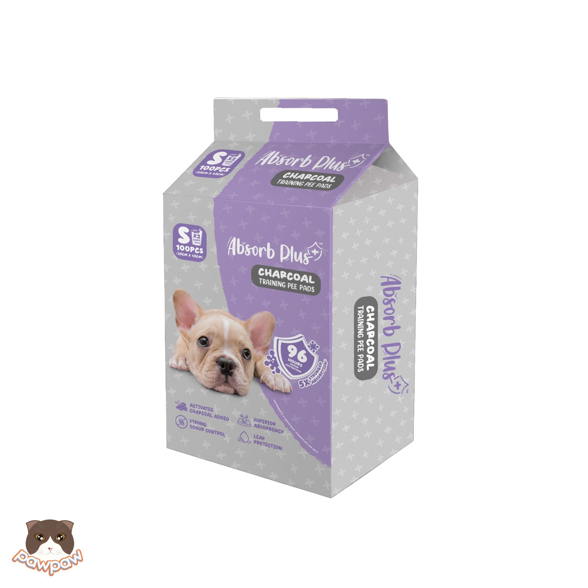 Tả lót Absorb khử mùi 96 giờ cho chó