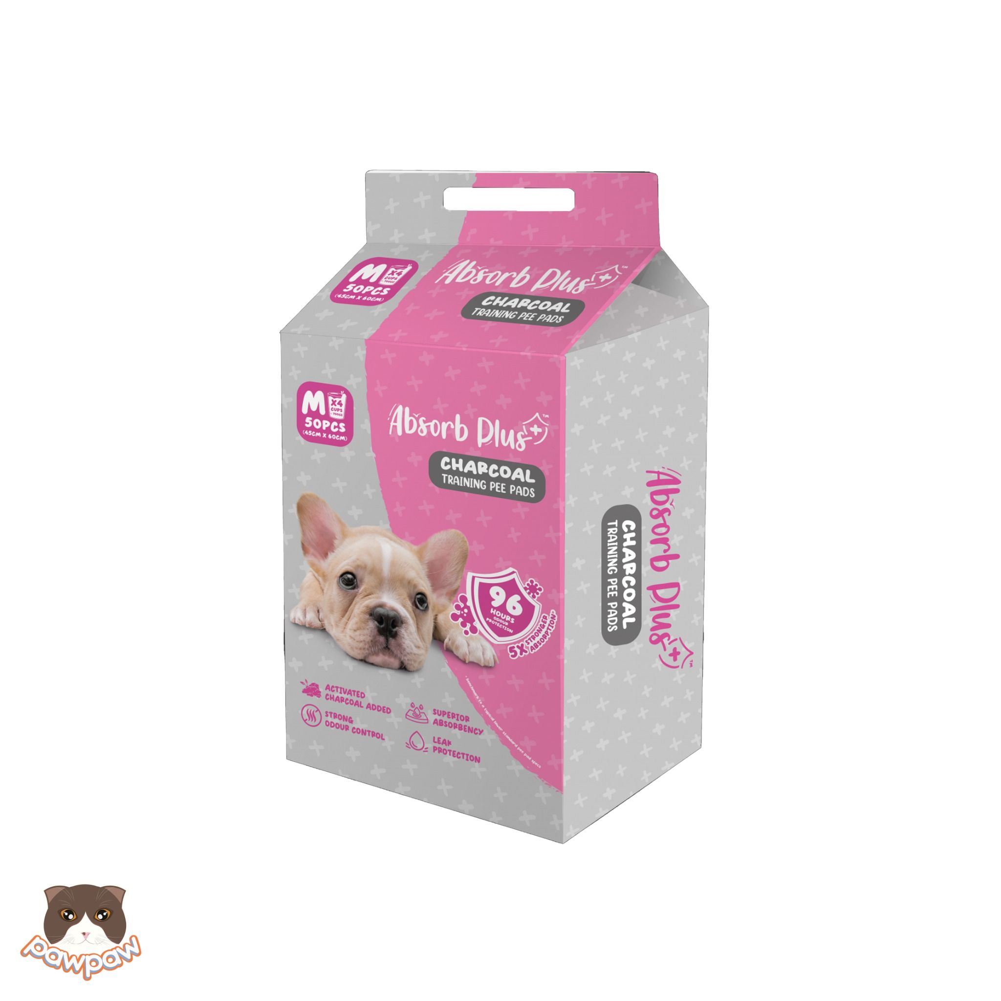 Tả lót Absorb khử mùi 96 giờ cho chó