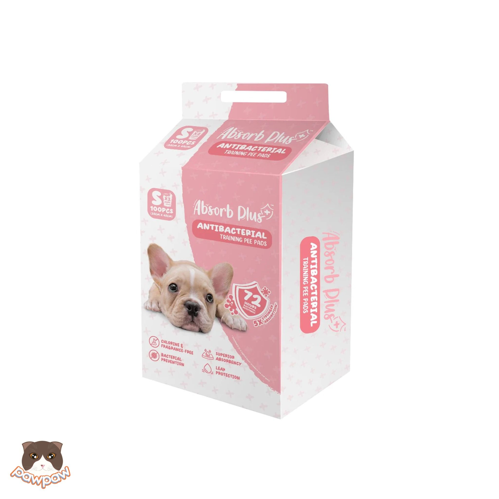 Tả lót Absorb khử mùi 72 giờ cho chó