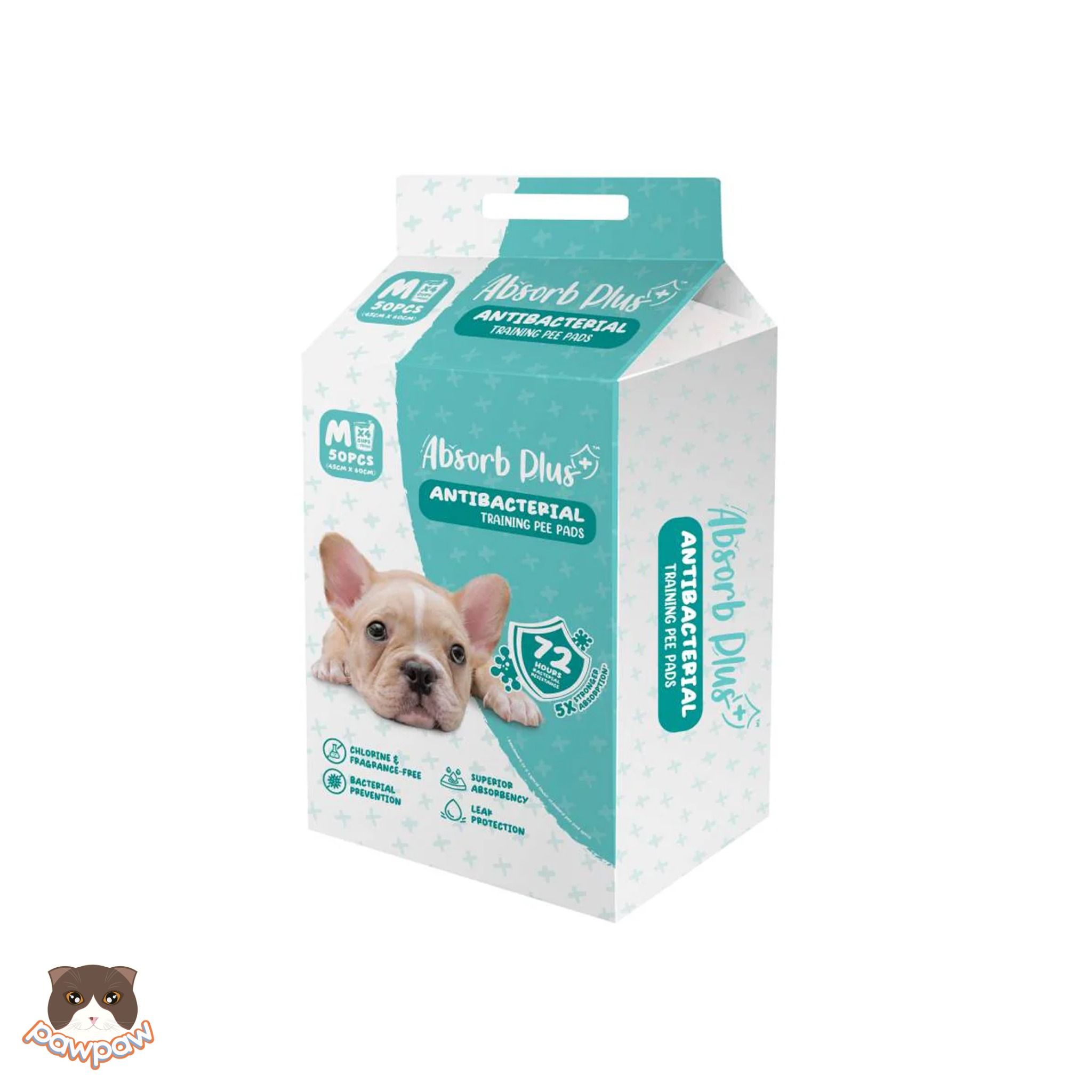 Tả lót Absorb khử mùi 72 giờ cho chó