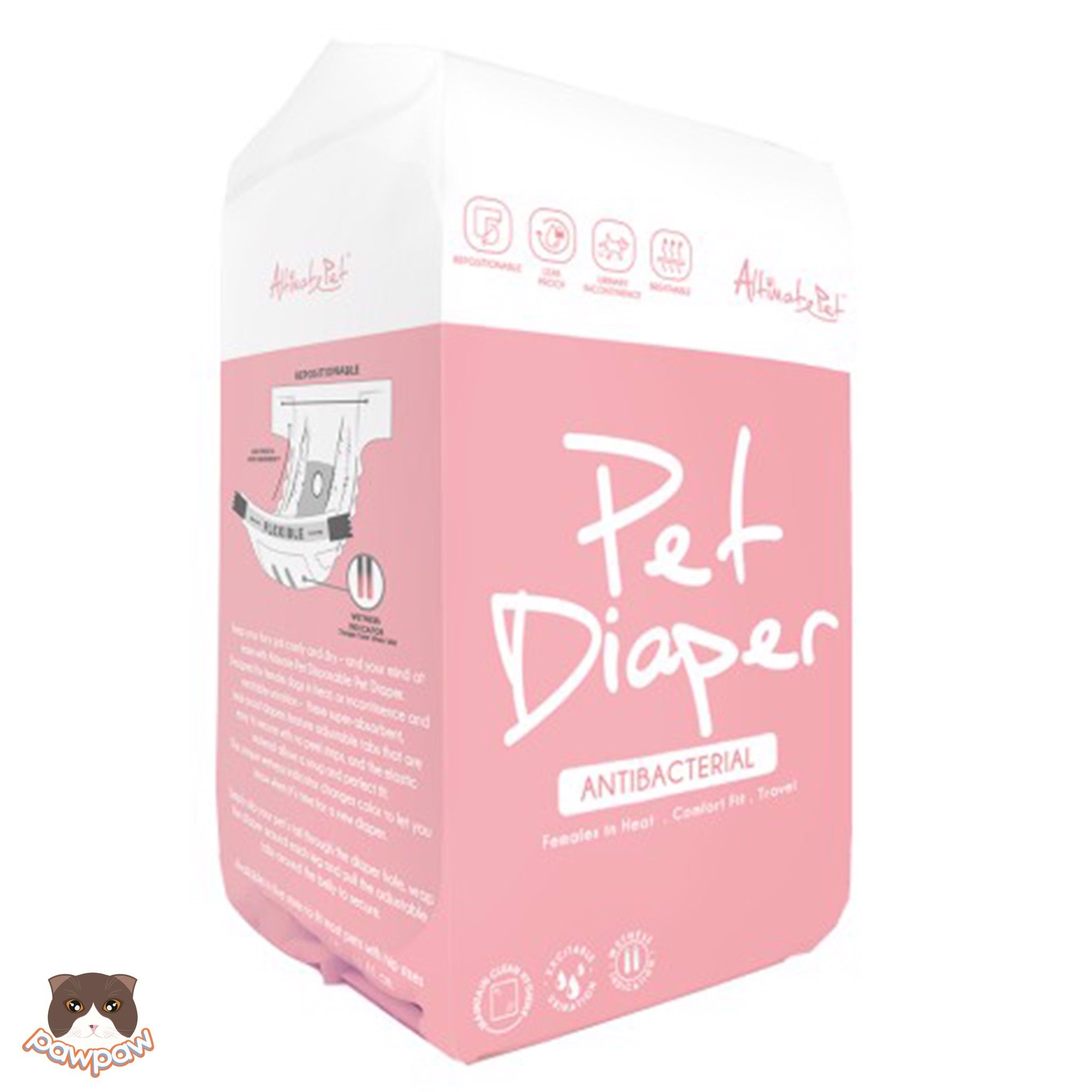  Tả quần - bỉm cho chó cái Altimate Pet Diapers 