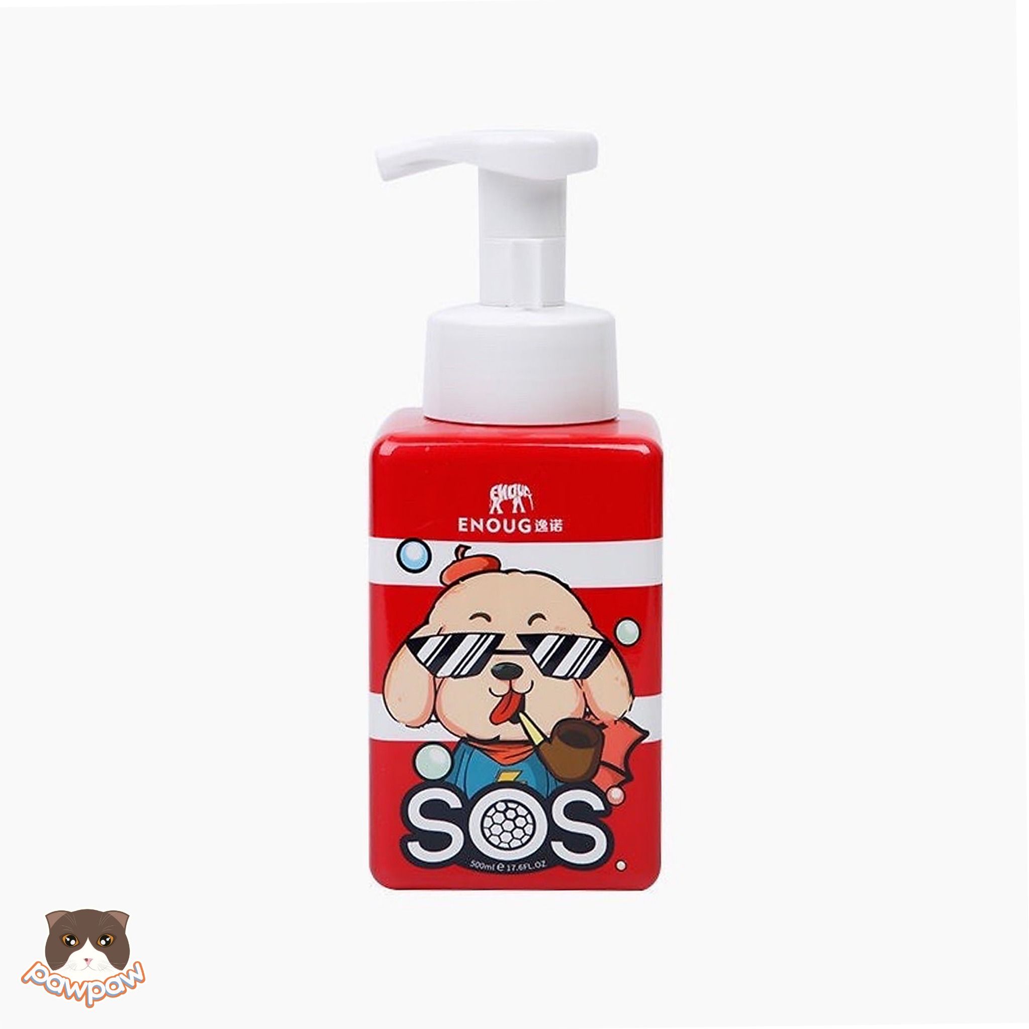  Sữa tắm khô dạng bọt SOS 500ml cho chó 