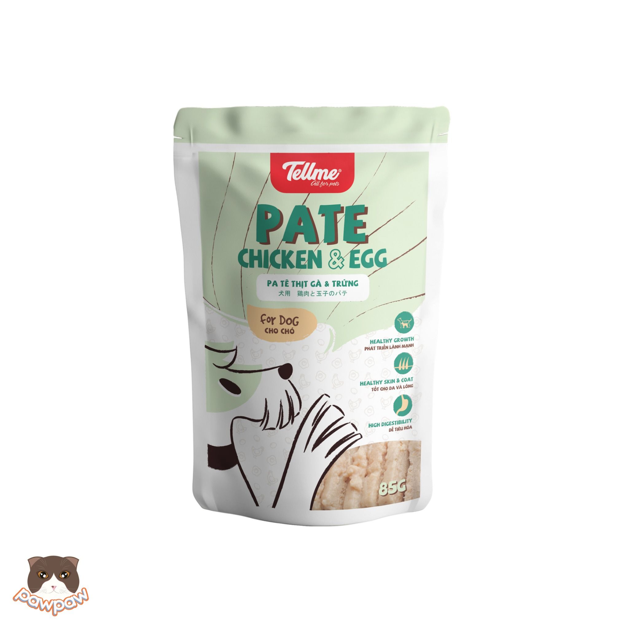 Pate Tell me 85g cho chó