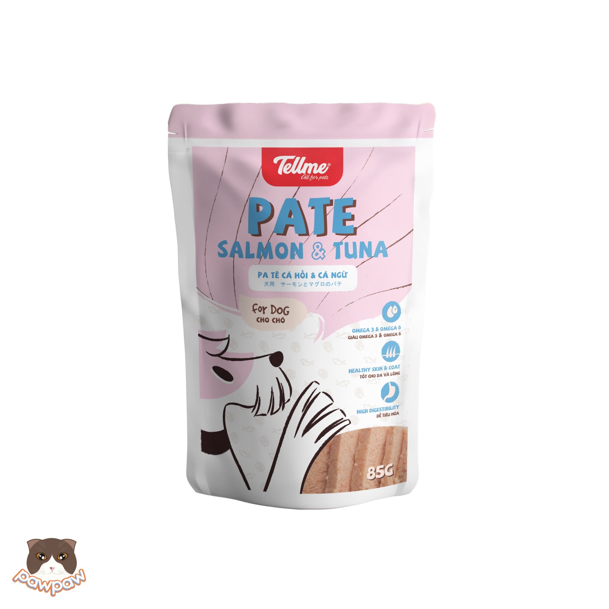 Pate Tell me 85g cho chó