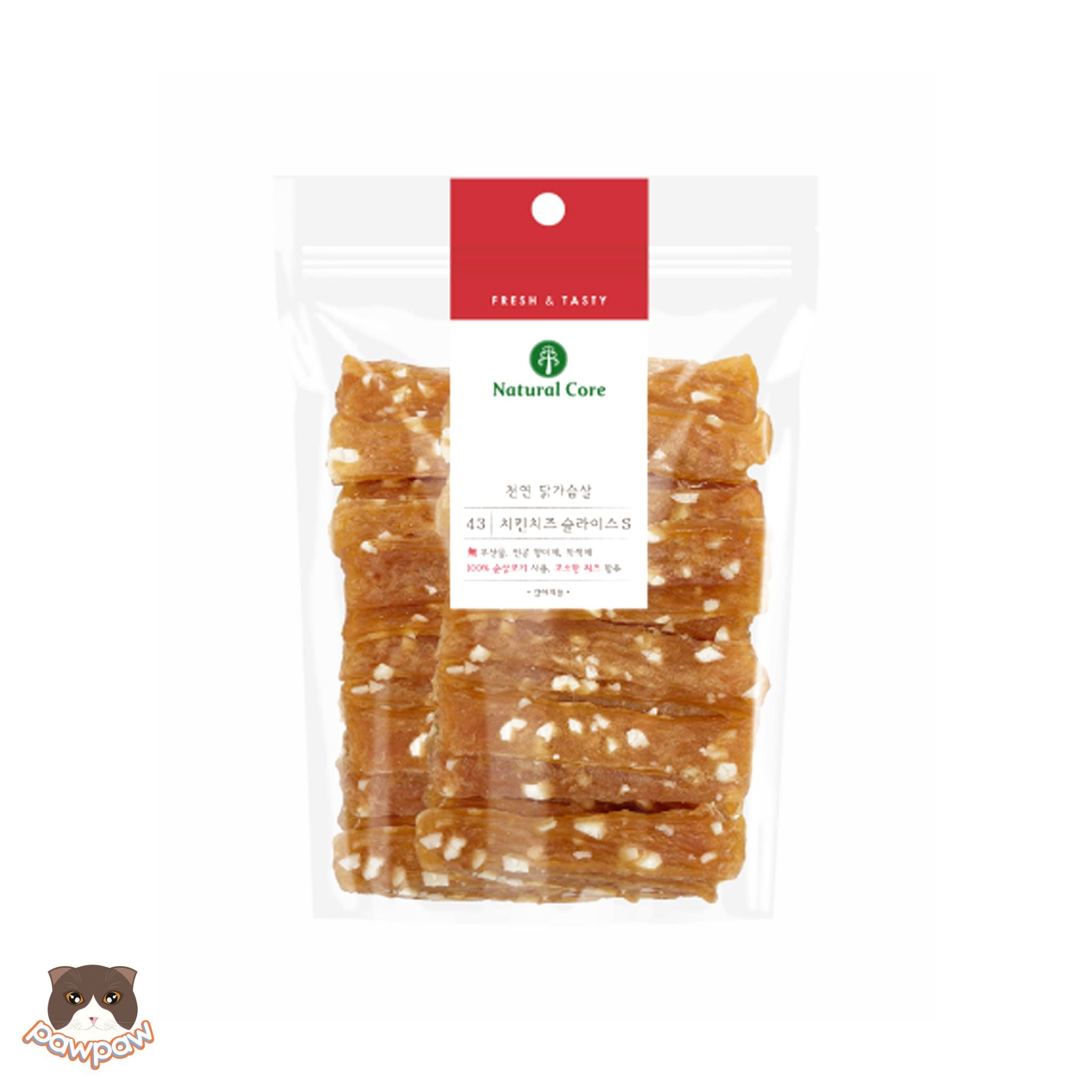 Gà sấy phô mai Natural Core 180g cho chó