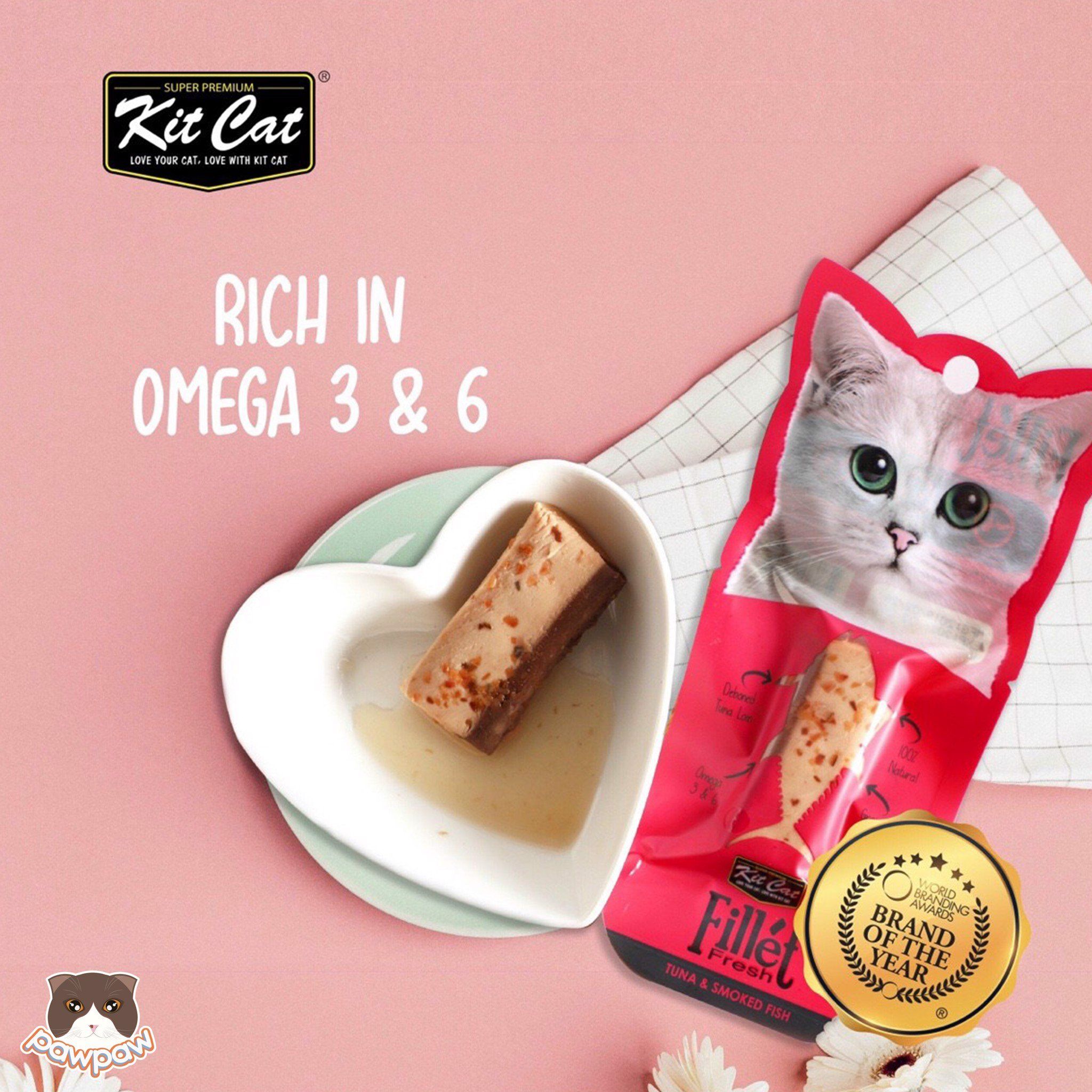 Thịt tươi Kitcat Fresh Fillet cho mèo