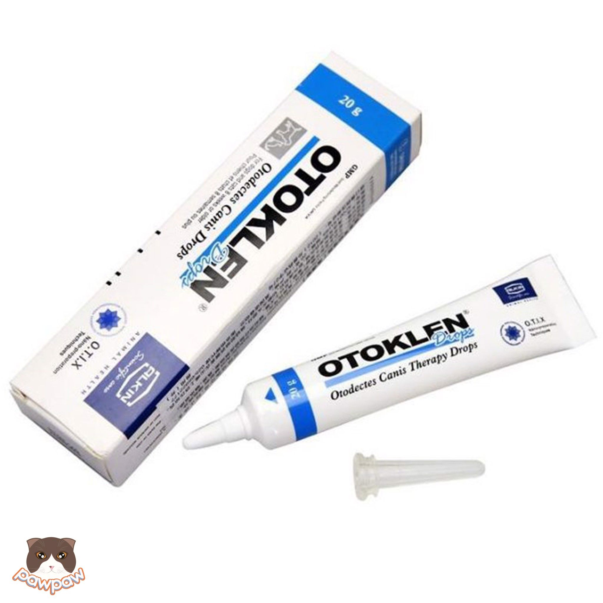 Thuốc trị ve rận tai Otoklen cho chó mèo