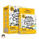  Cát đậu nành Cature Tofu & Bentonite 7L mùi sữa cho mèo 