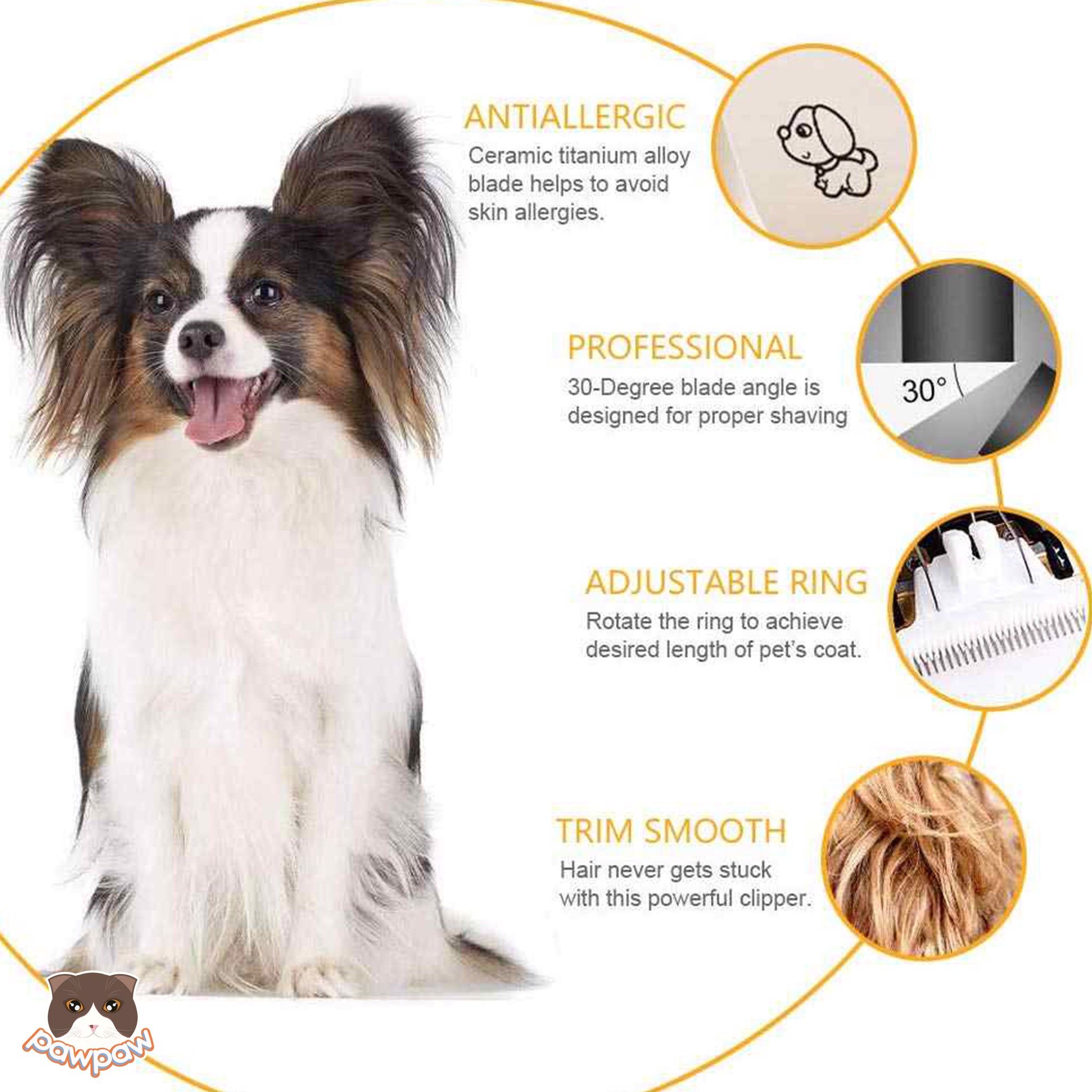 Tông đơ cắt tỉa lông cho chó mèo