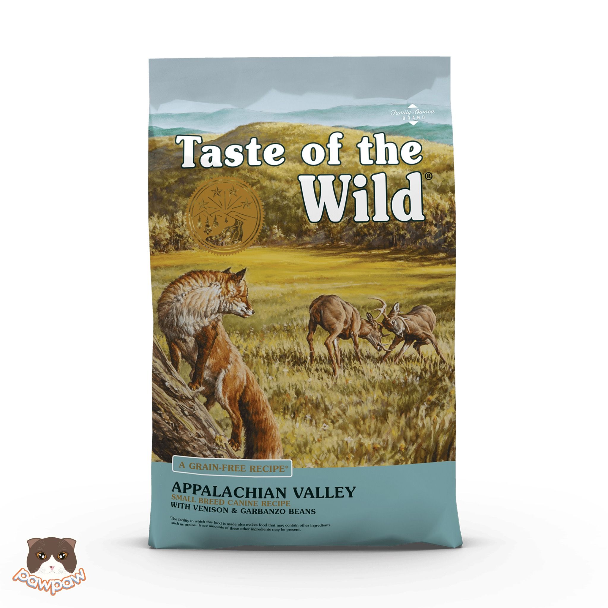  Hạt Taste of the Wild Appalachian Valley thịt nai & đậu 500g cho chó trưởng thành giống nhỏ 