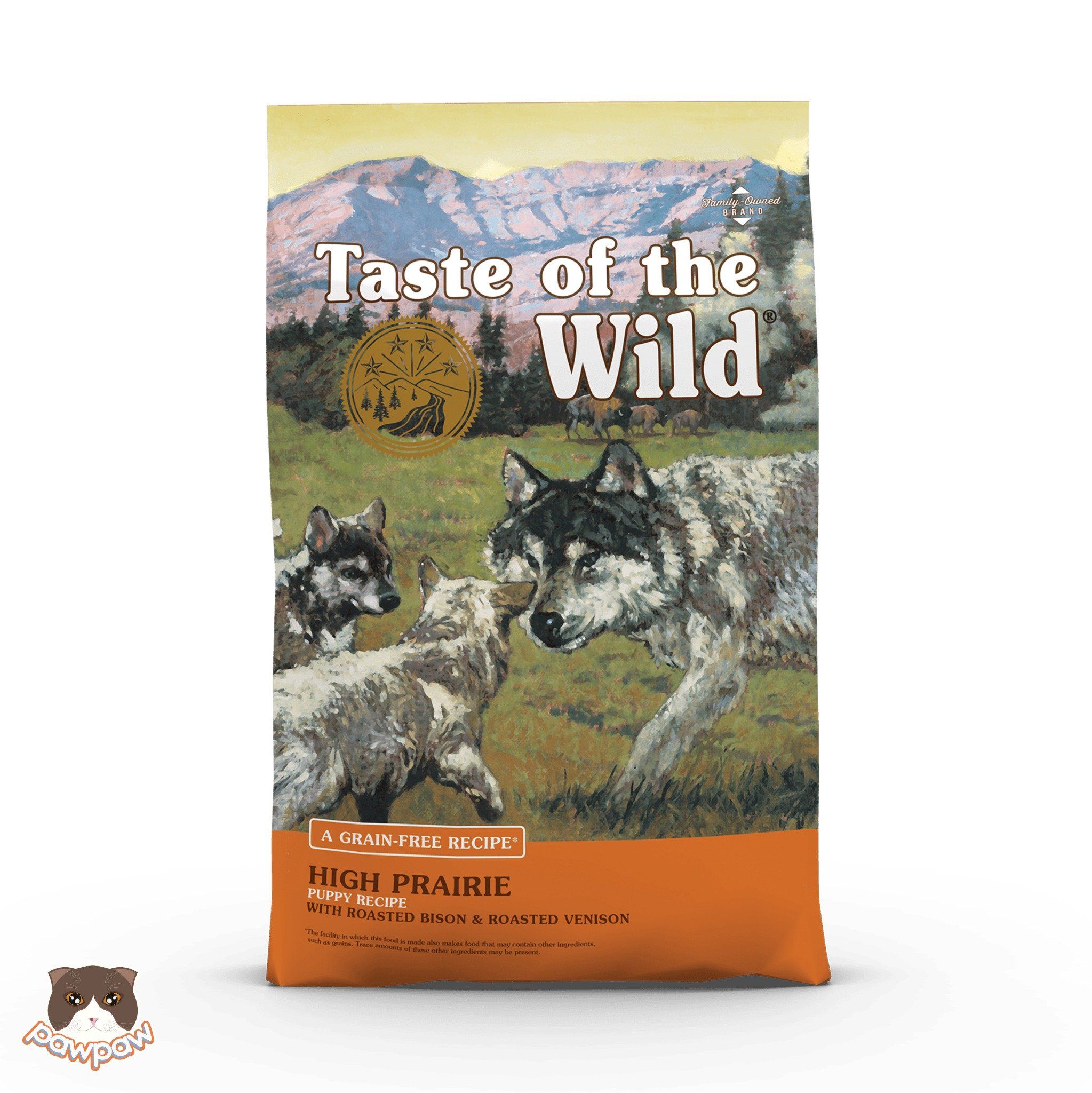  Hạt Taste Of The Wild High Prairie Puppy bò rừng & nai nướng 500g cho chó mẹ & chó con 