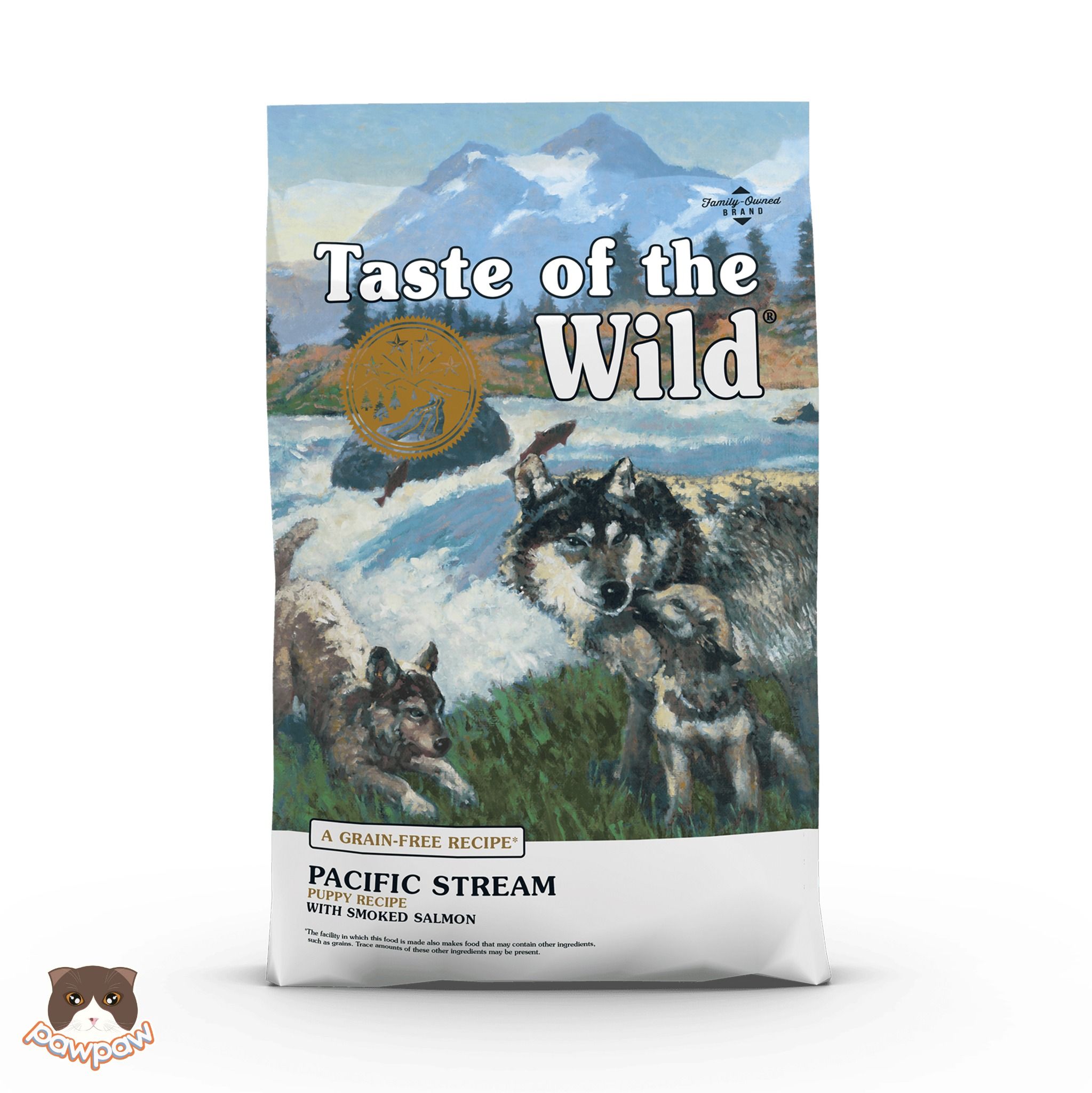  Hạt Taste Of The Wild Pacific Stream Puppy cá hồi xông khói 500g cho chó mẹ & chó con 